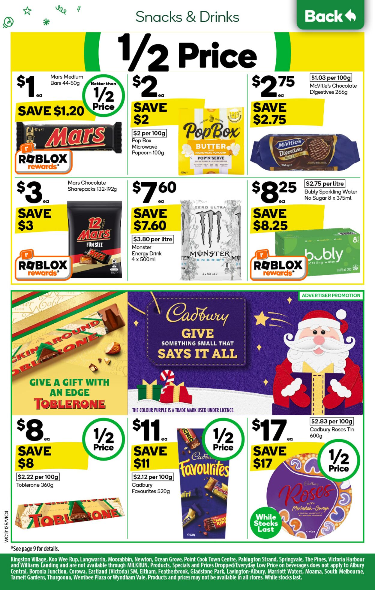 Catalogue Woolworths 13.11.2024 - 19.11.2024