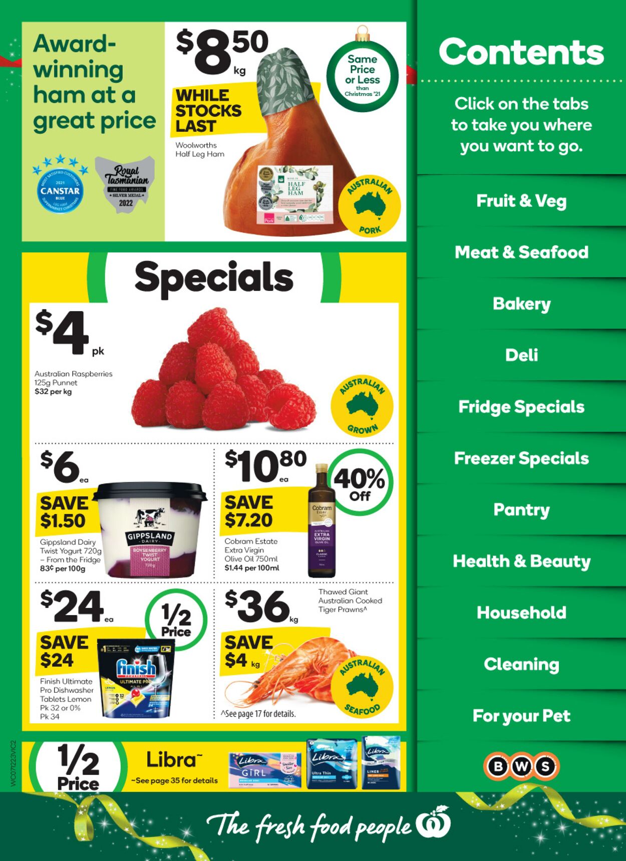 Catalogue Woolworths 07.12.2022 - 13.12.2022