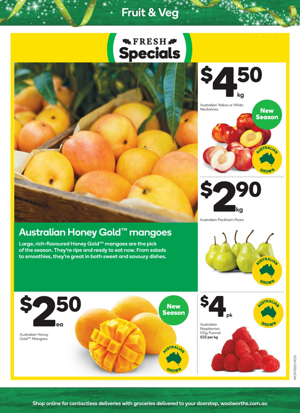 Catalogue Woolworths 07.12.2022 - 13.12.2022