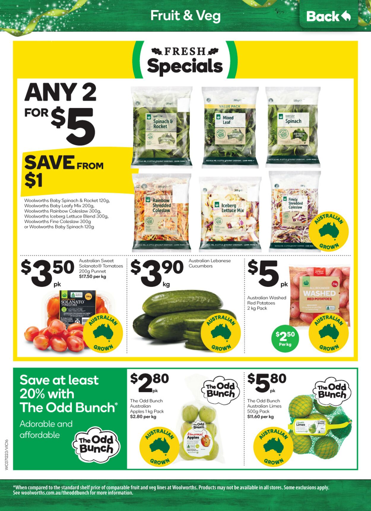 Catalogue Woolworths 07.12.2022 - 13.12.2022