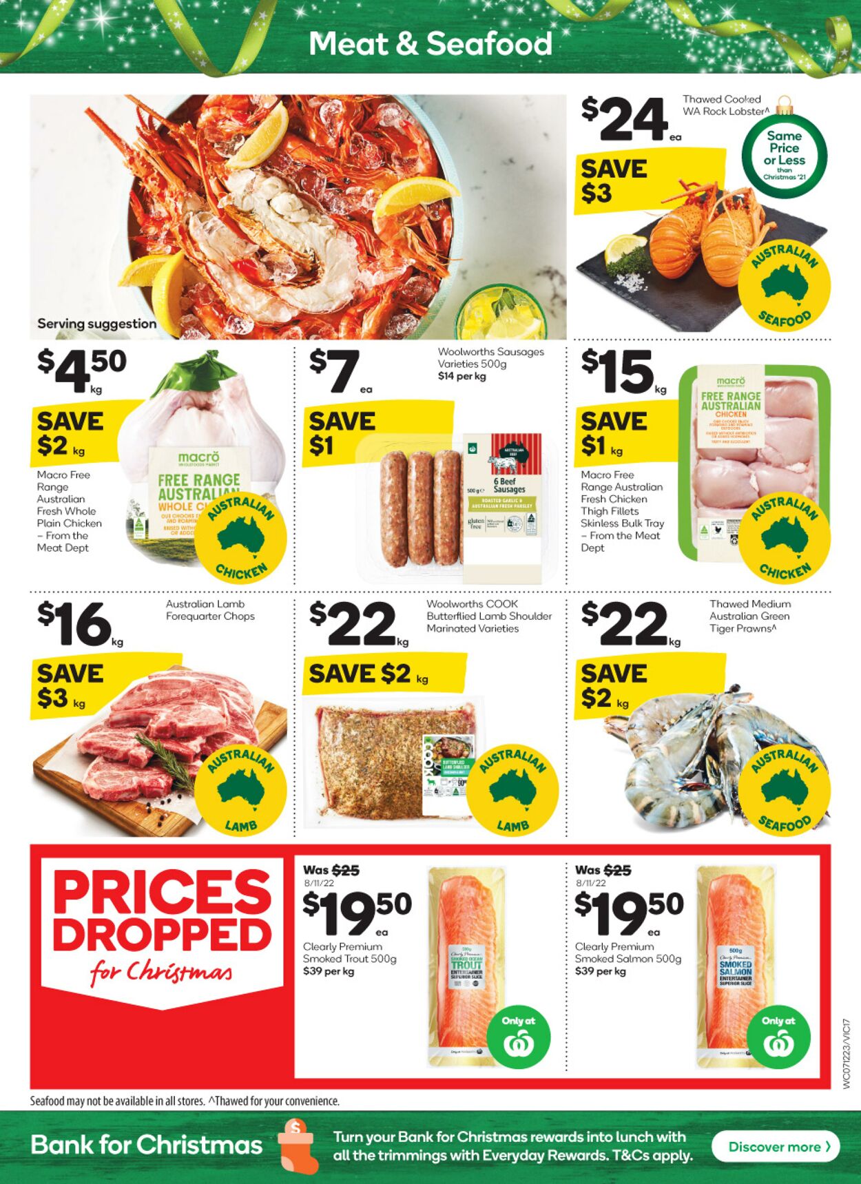 Catalogue Woolworths 07.12.2022 - 13.12.2022