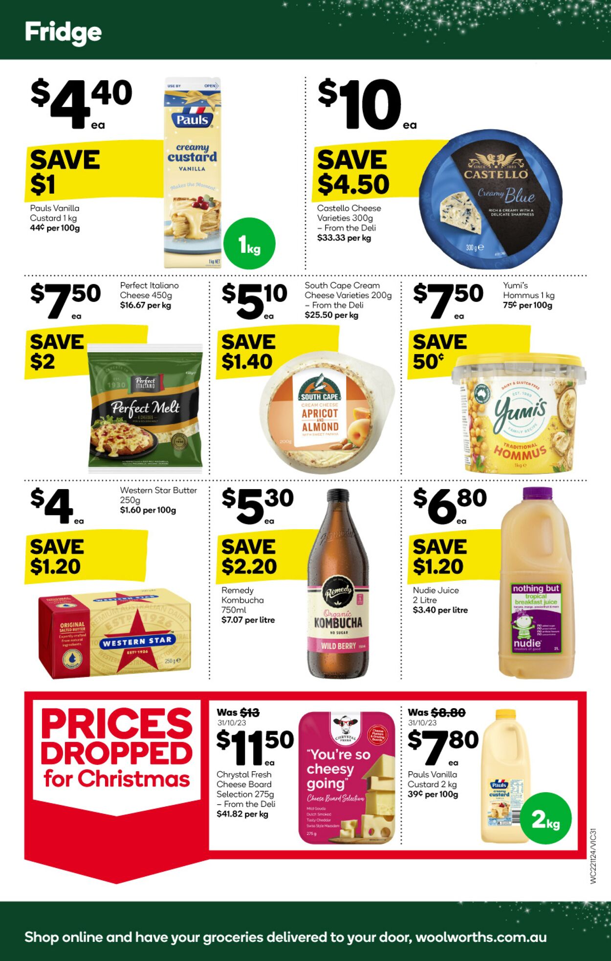 Catalogue Woolworths 22.11.2023 - 28.11.2023