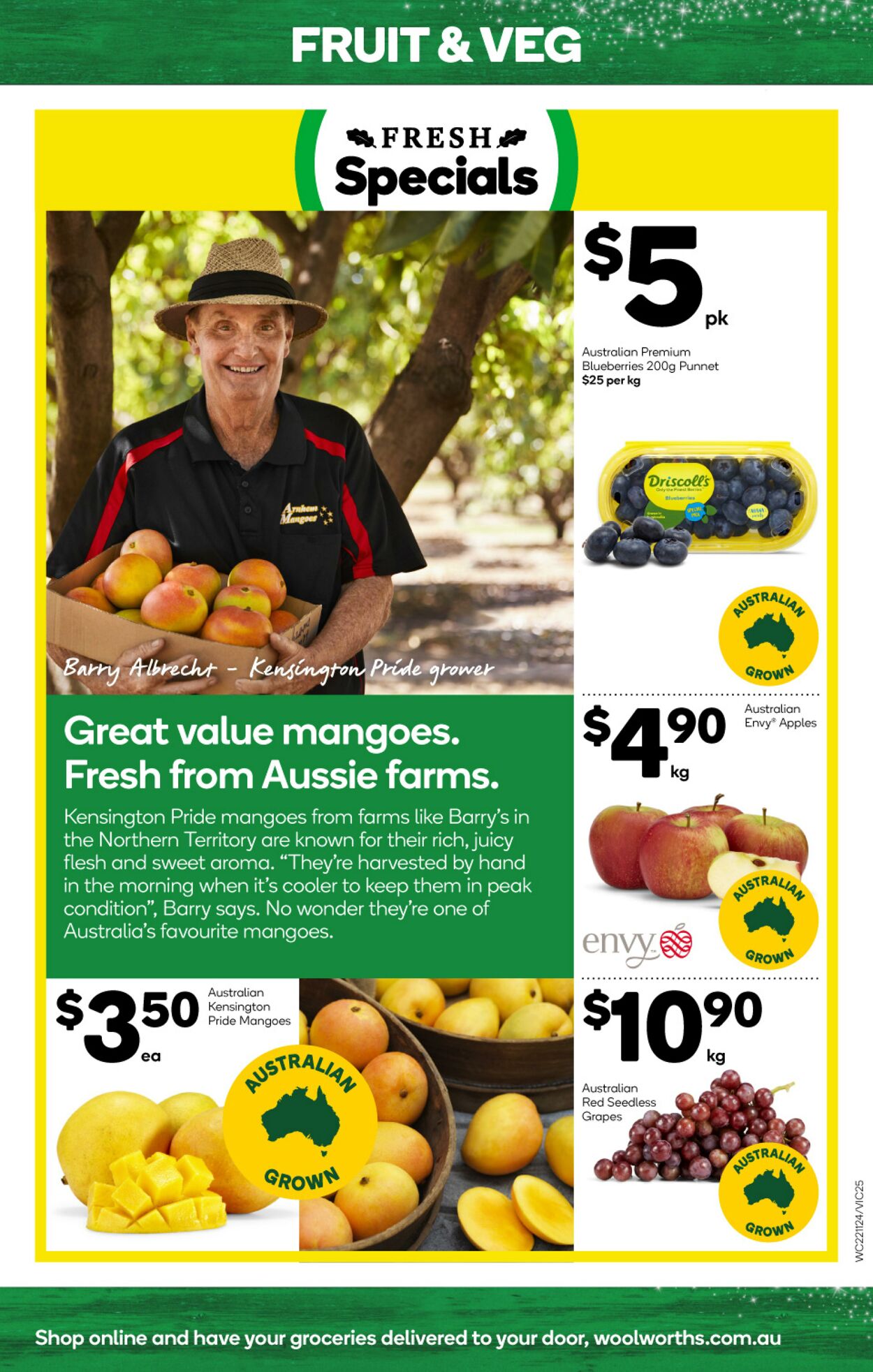 Catalogue Woolworths 22.11.2023 - 28.11.2023