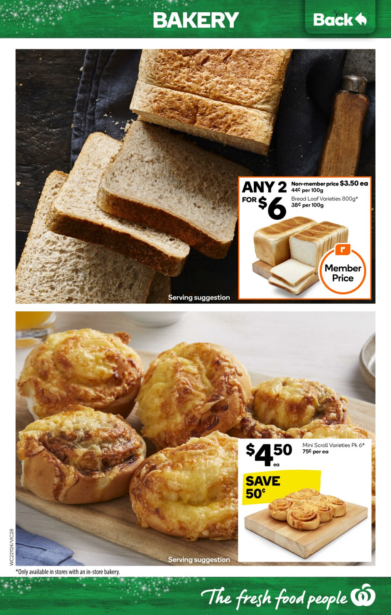 Catalogue Woolworths 22.11.2023 - 28.11.2023