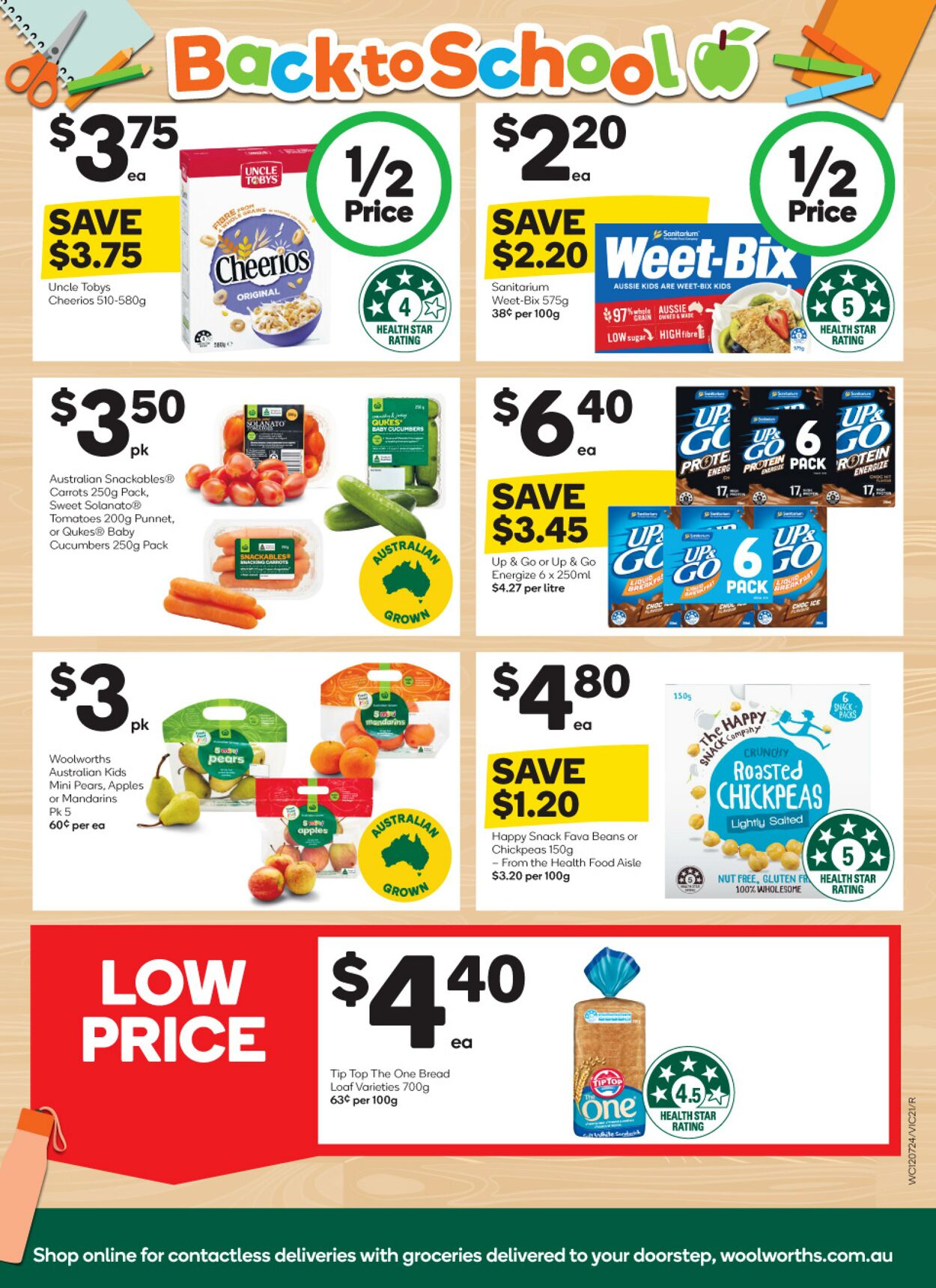 Catalogue Woolworths 12.07.2023 - 18.07.2023