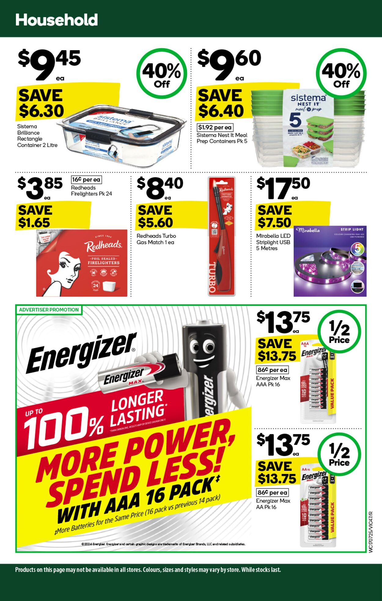 Catalogue Woolworths 17.07.2024 - 23.07.2024