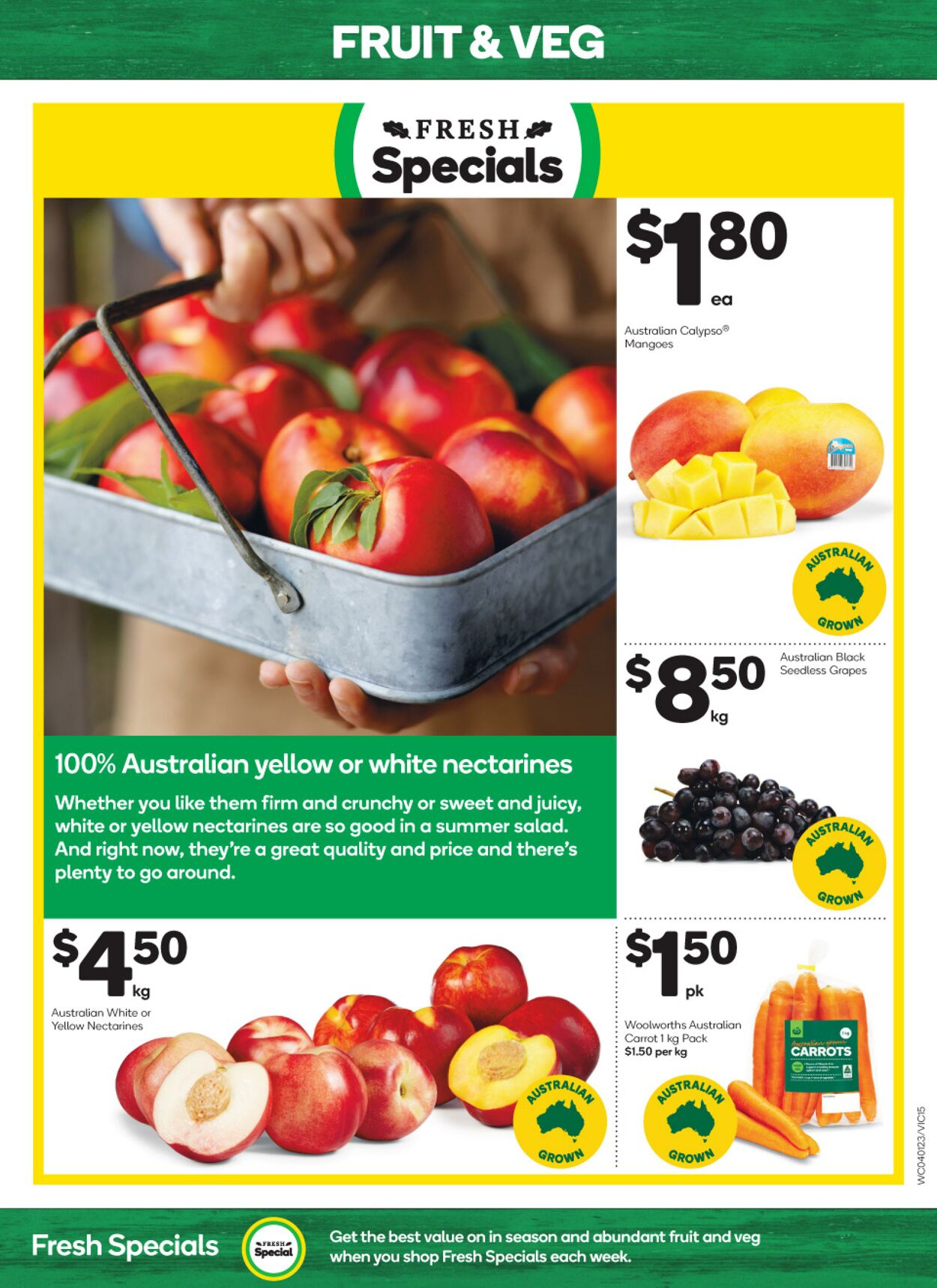 Catalogue Woolworths 04.01.2023 - 10.01.2023