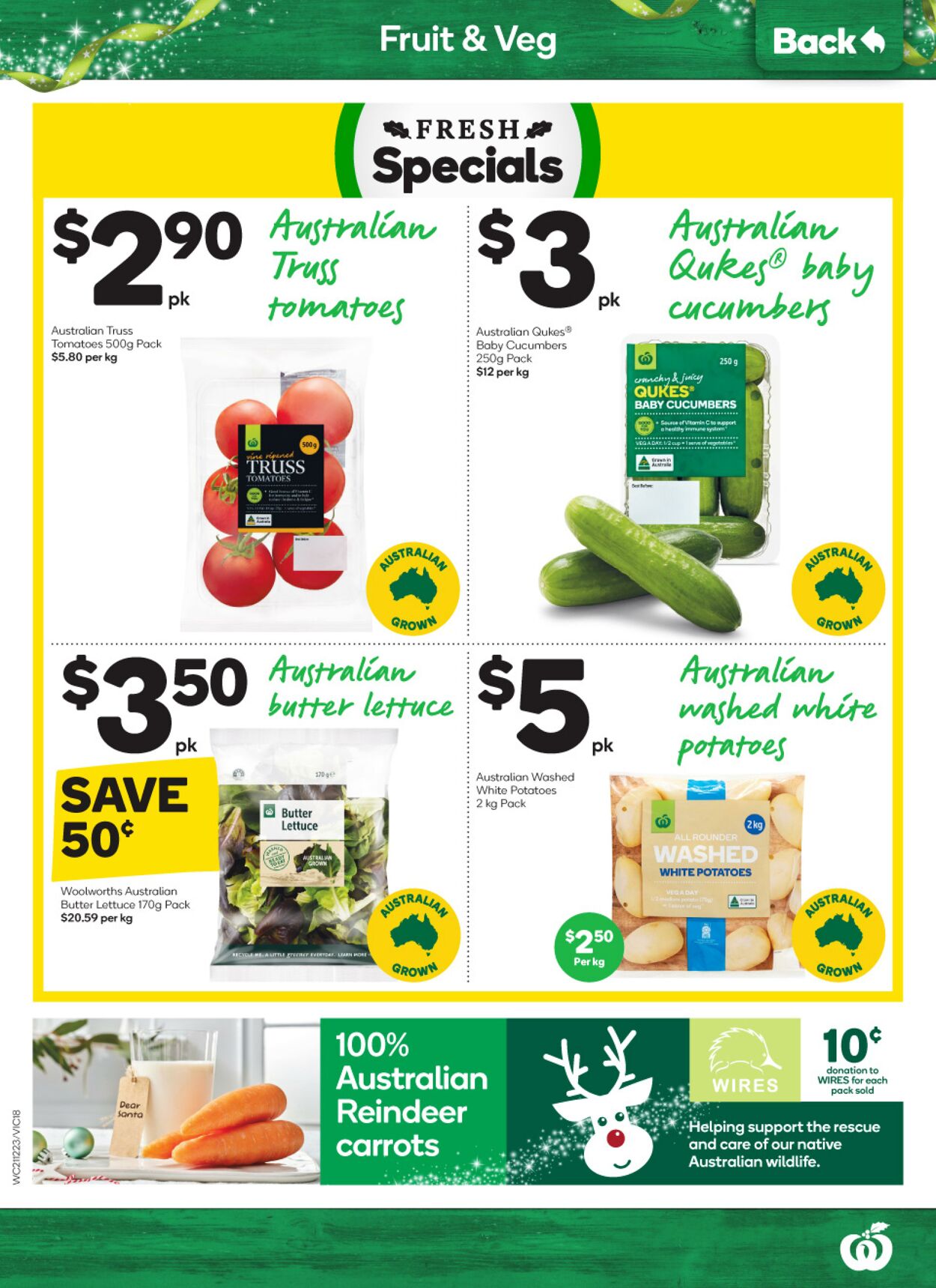 Catalogue Woolworths 21.12.2022 - 27.12.2022