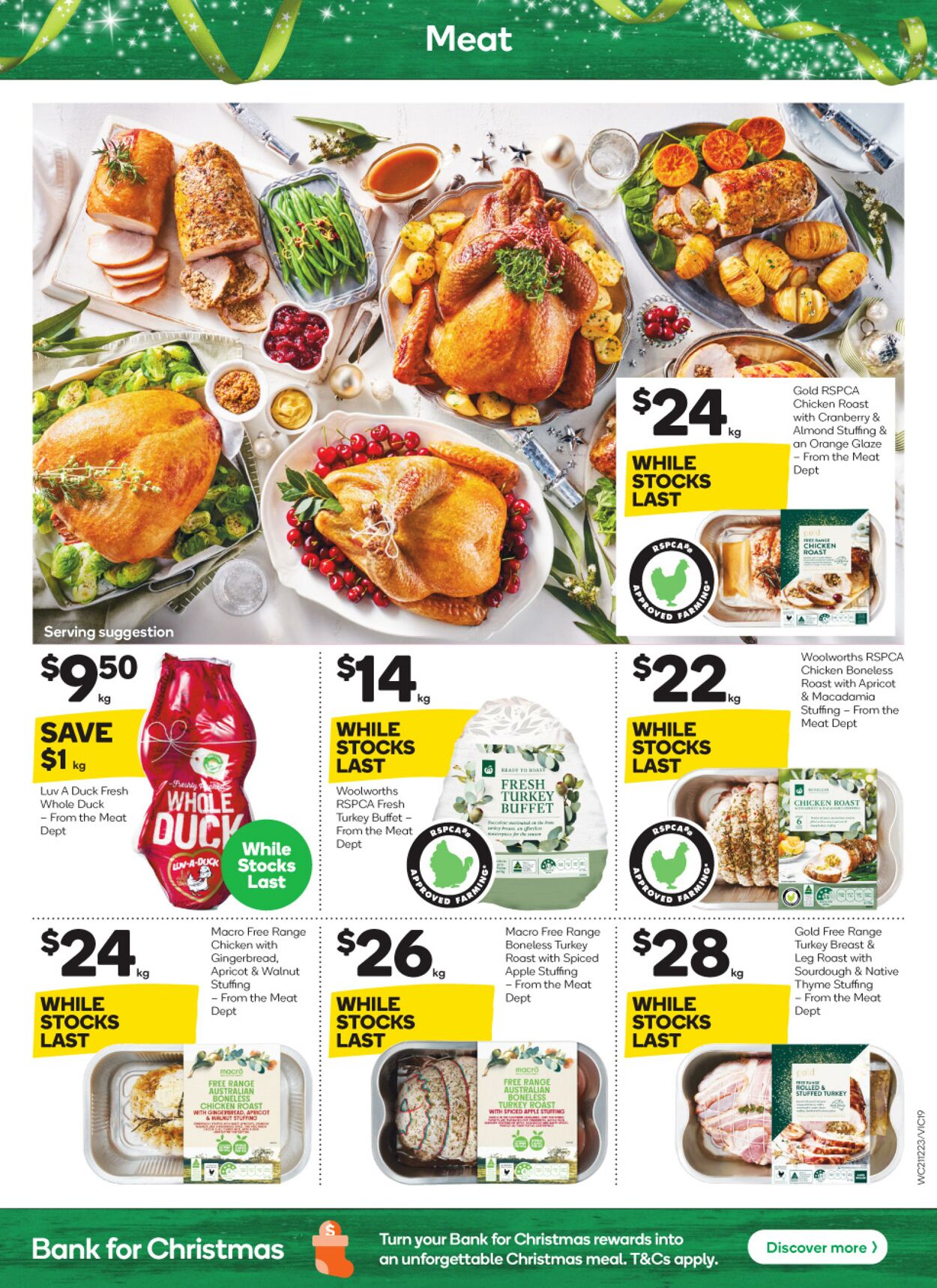 Catalogue Woolworths 21.12.2022 - 27.12.2022