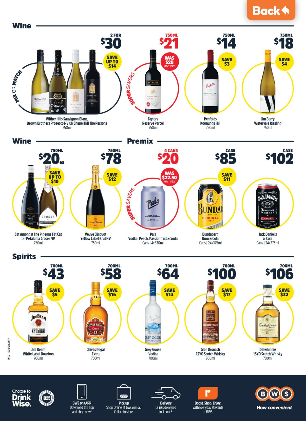 Catalogue Woolworths 21.12.2022 - 27.12.2022