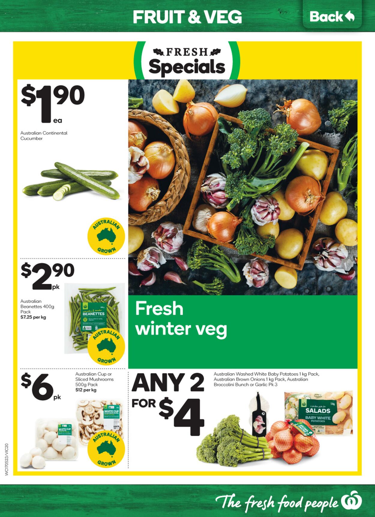 Catalogue Woolworths 17.05.2023 - 23.05.2023