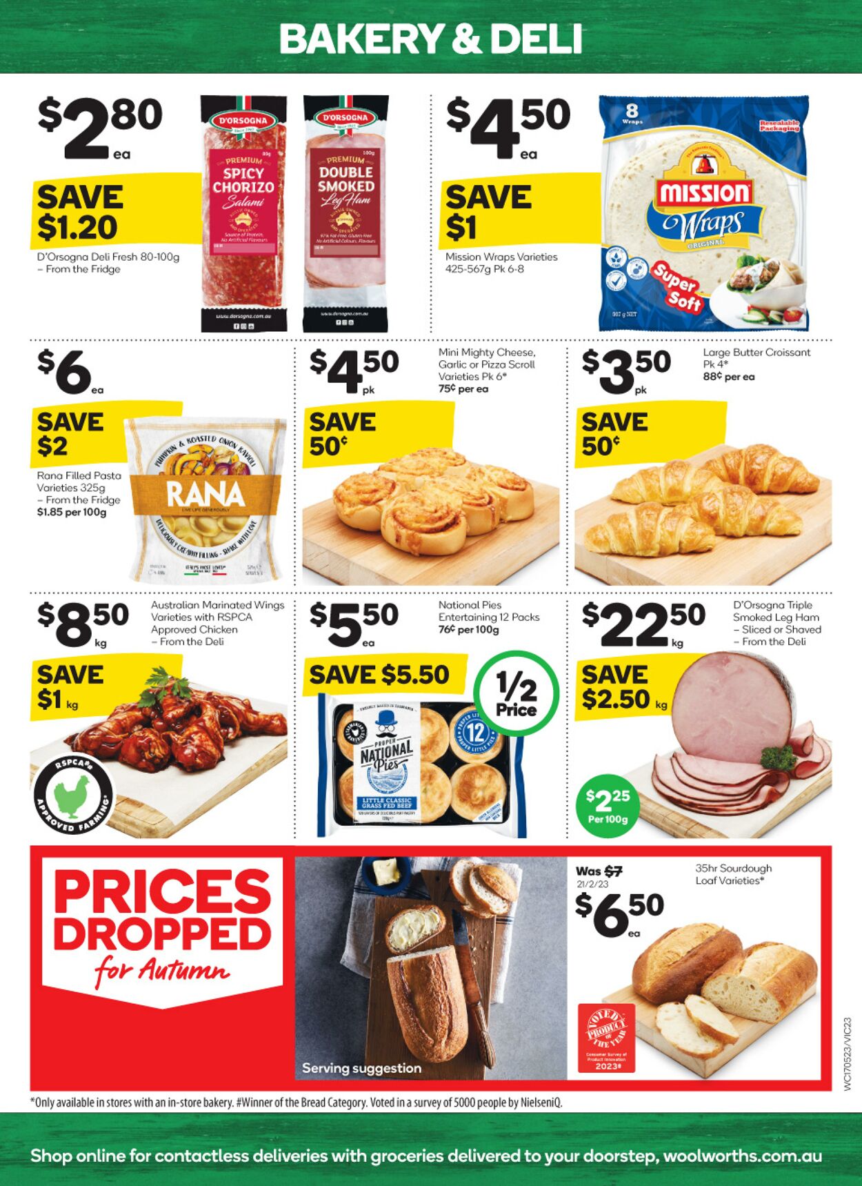 Catalogue Woolworths 17.05.2023 - 23.05.2023