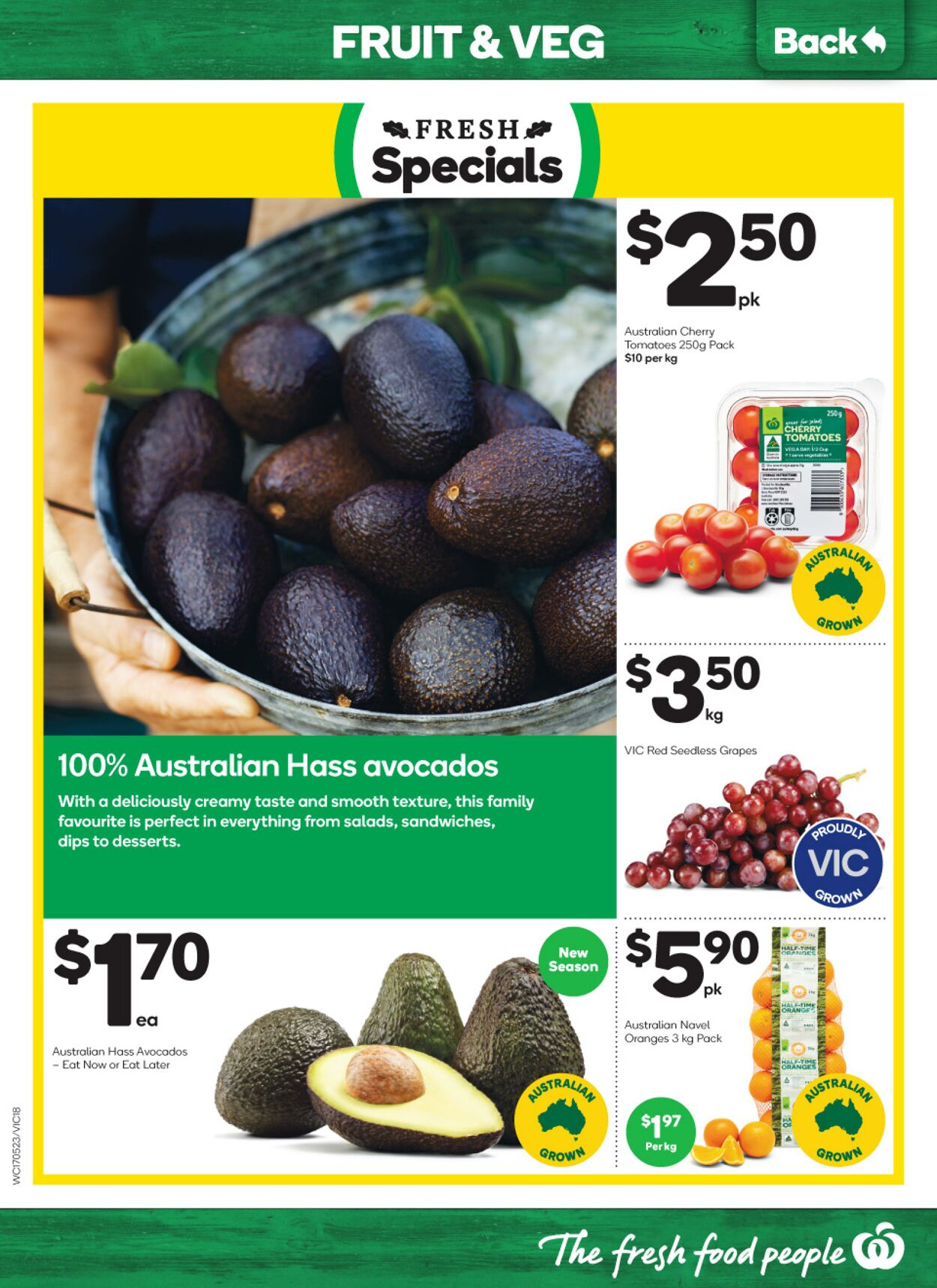 Catalogue Woolworths 17.05.2023 - 23.05.2023