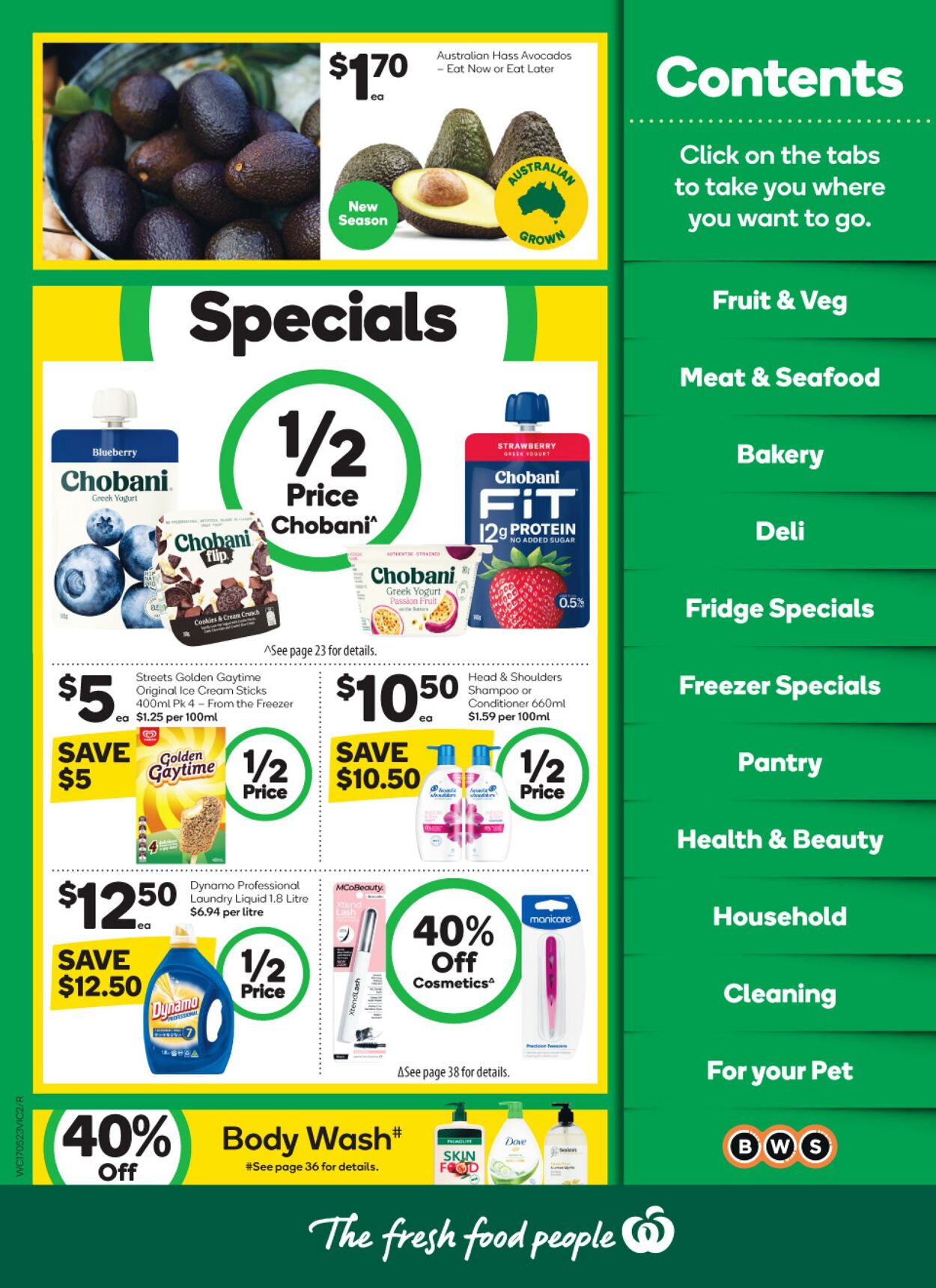 Catalogue Woolworths 17.05.2023 - 23.05.2023