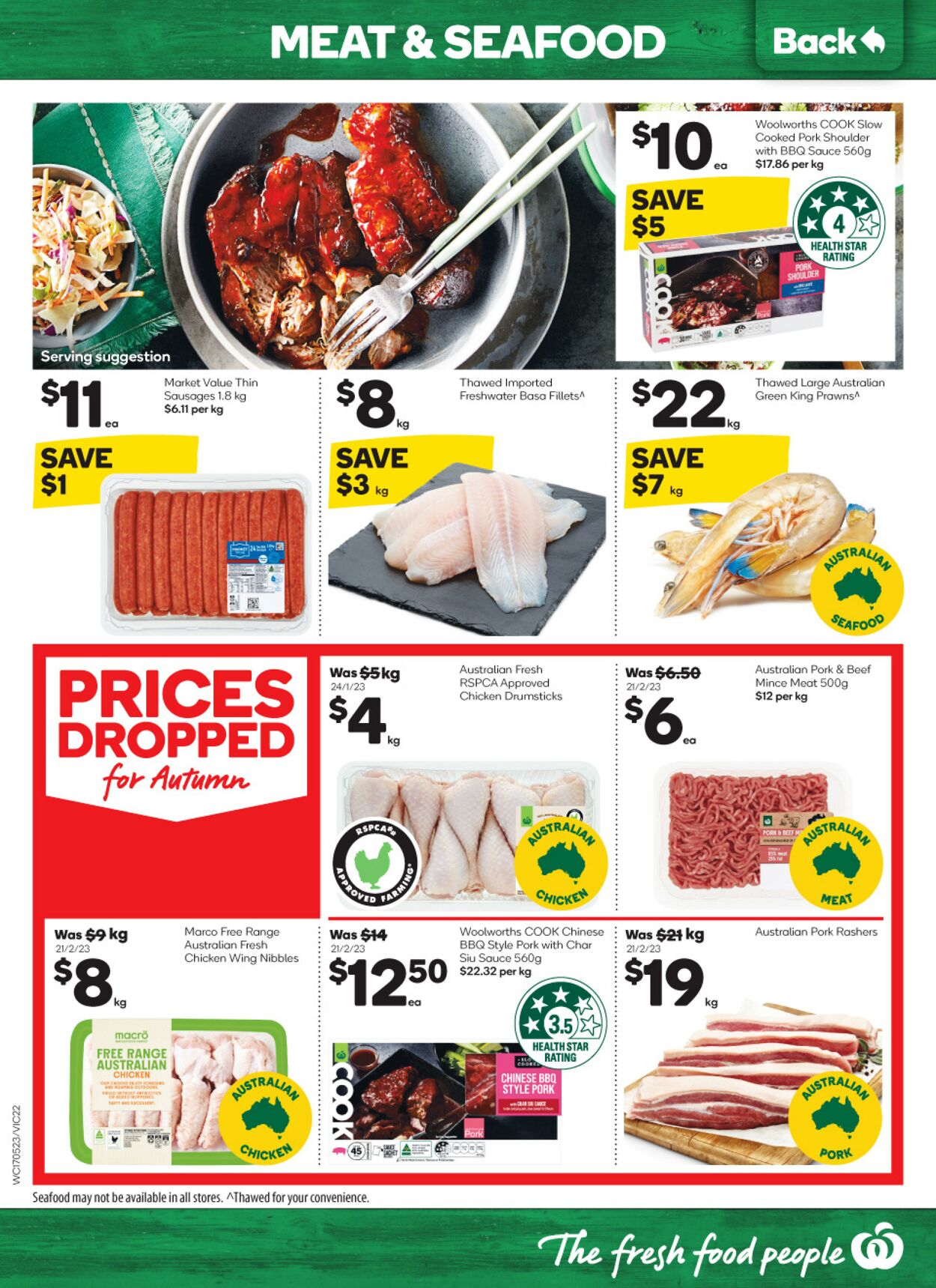 Catalogue Woolworths 17.05.2023 - 23.05.2023