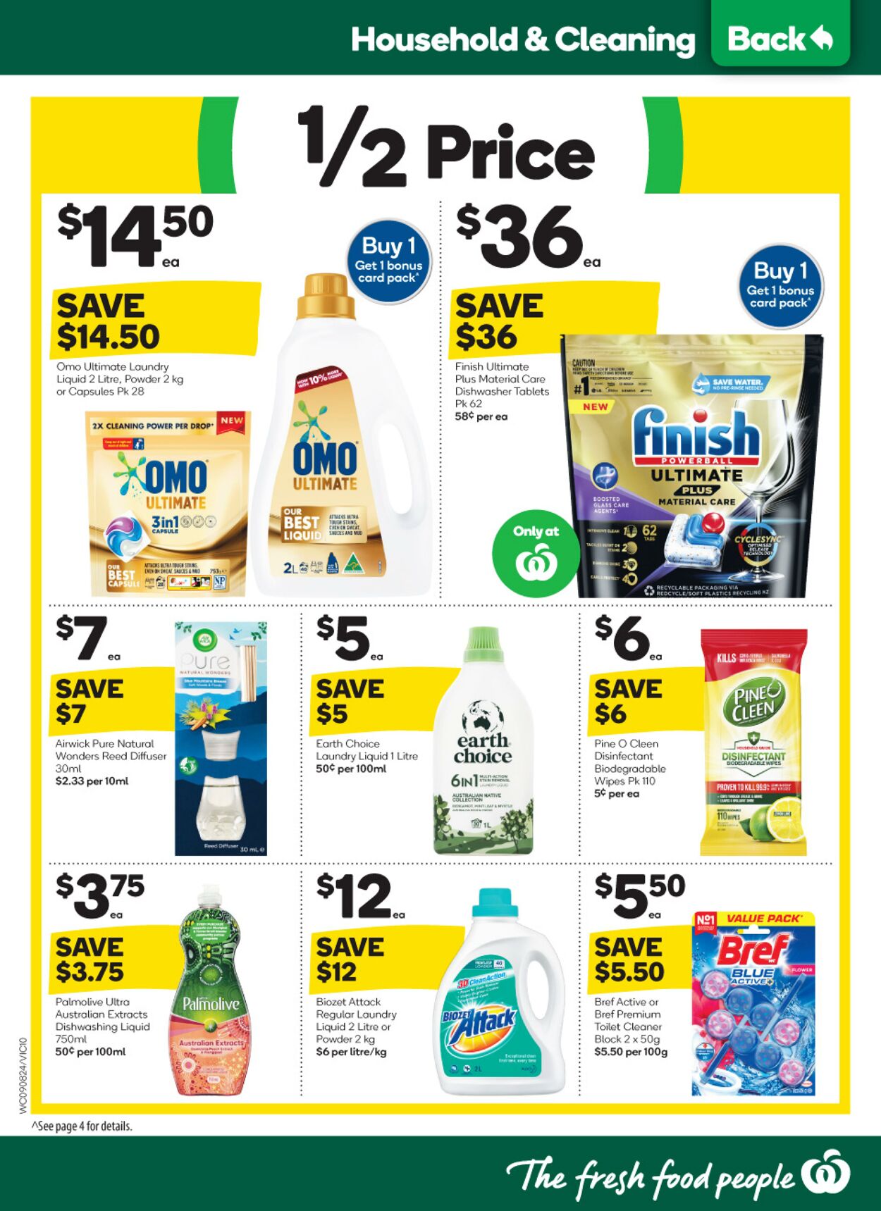 Catalogue Woolworths 09.08.2023 - 15.08.2023