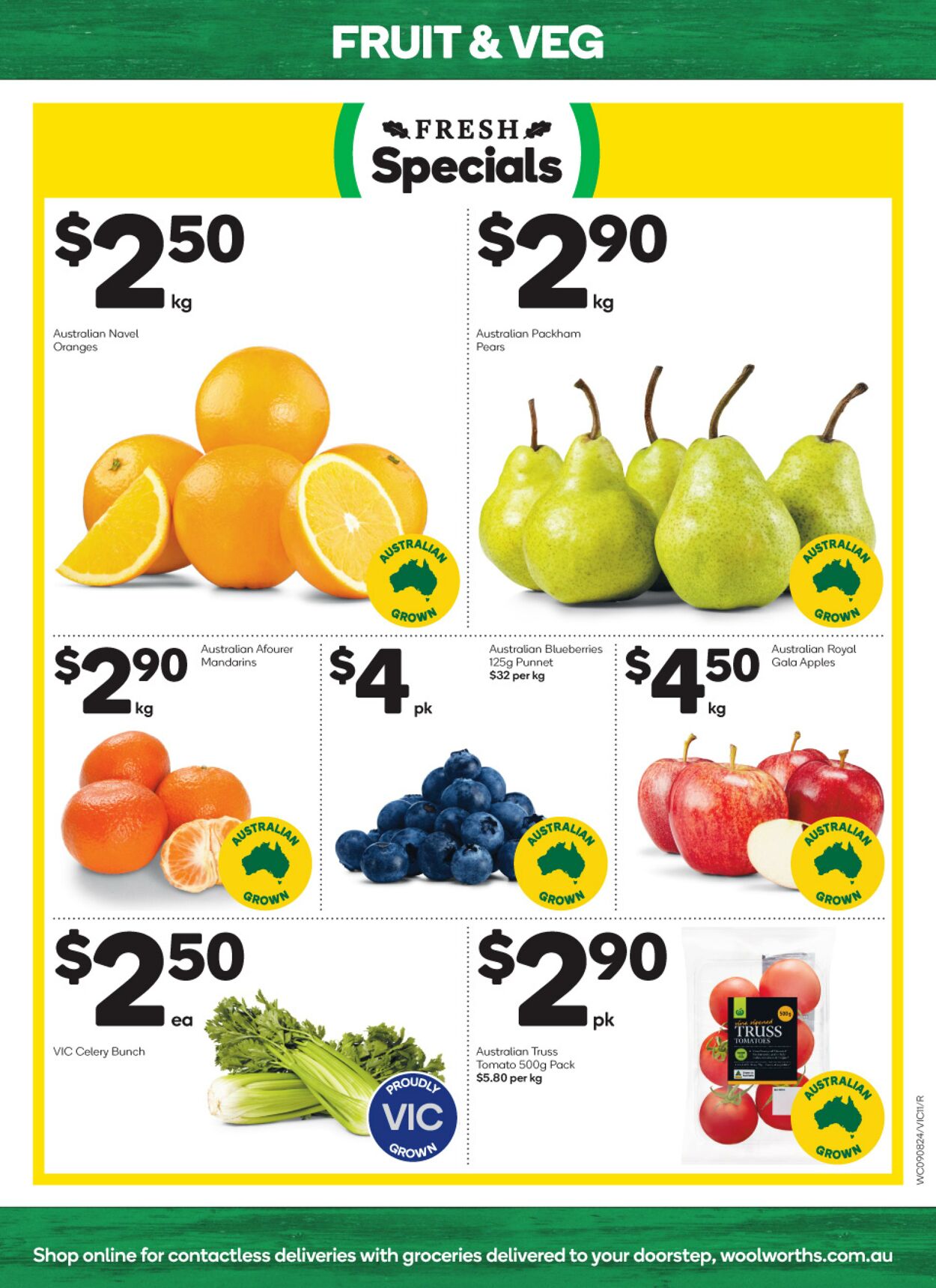 Catalogue Woolworths 09.08.2023 - 15.08.2023