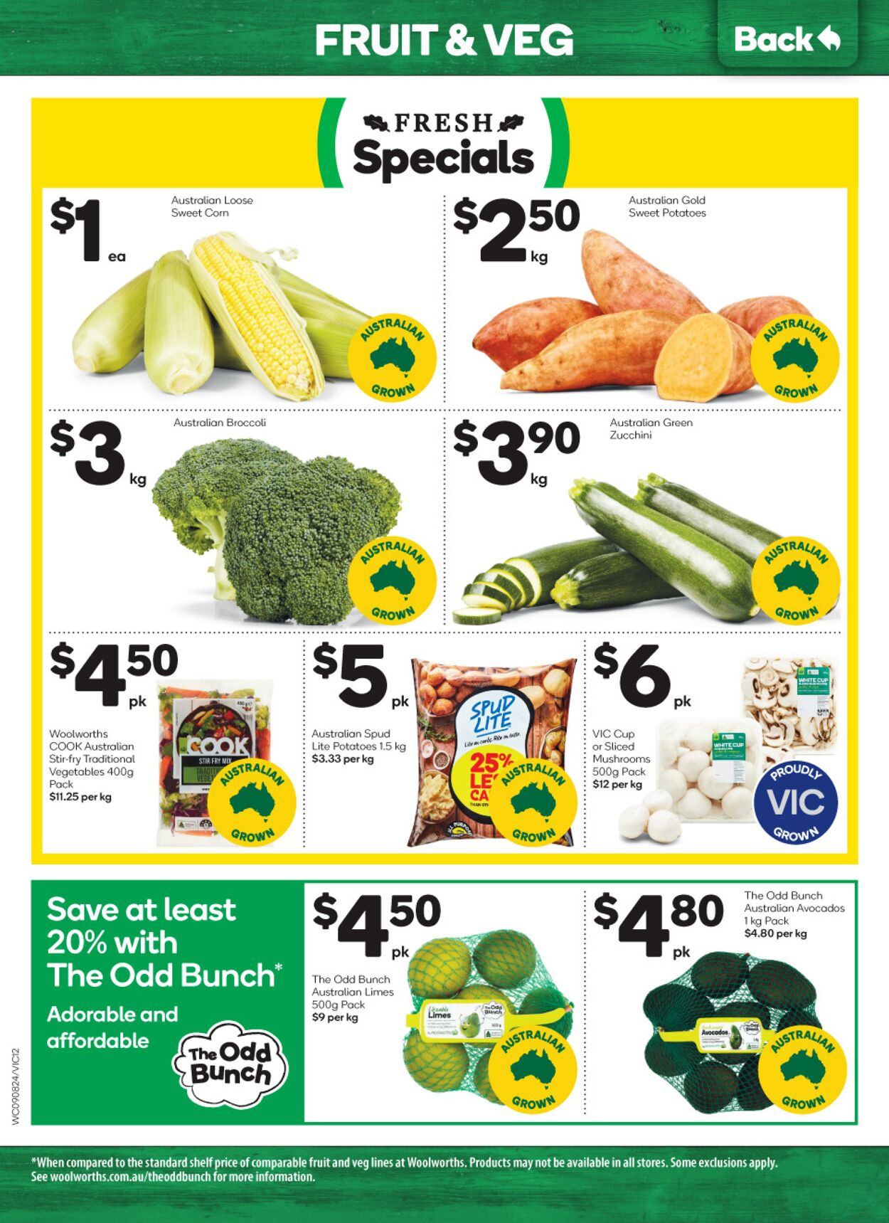 Catalogue Woolworths 09.08.2023 - 15.08.2023