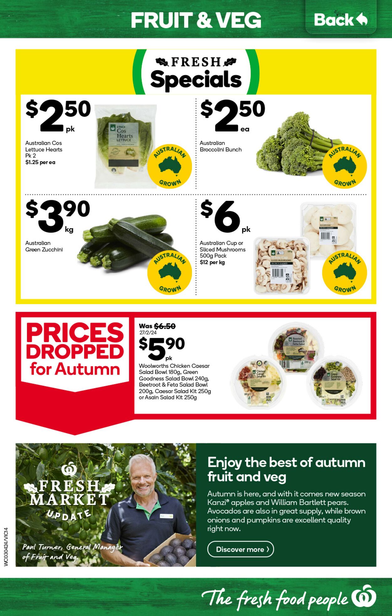 Catalogue Woolworths 03.04.2024 - 09.04.2024