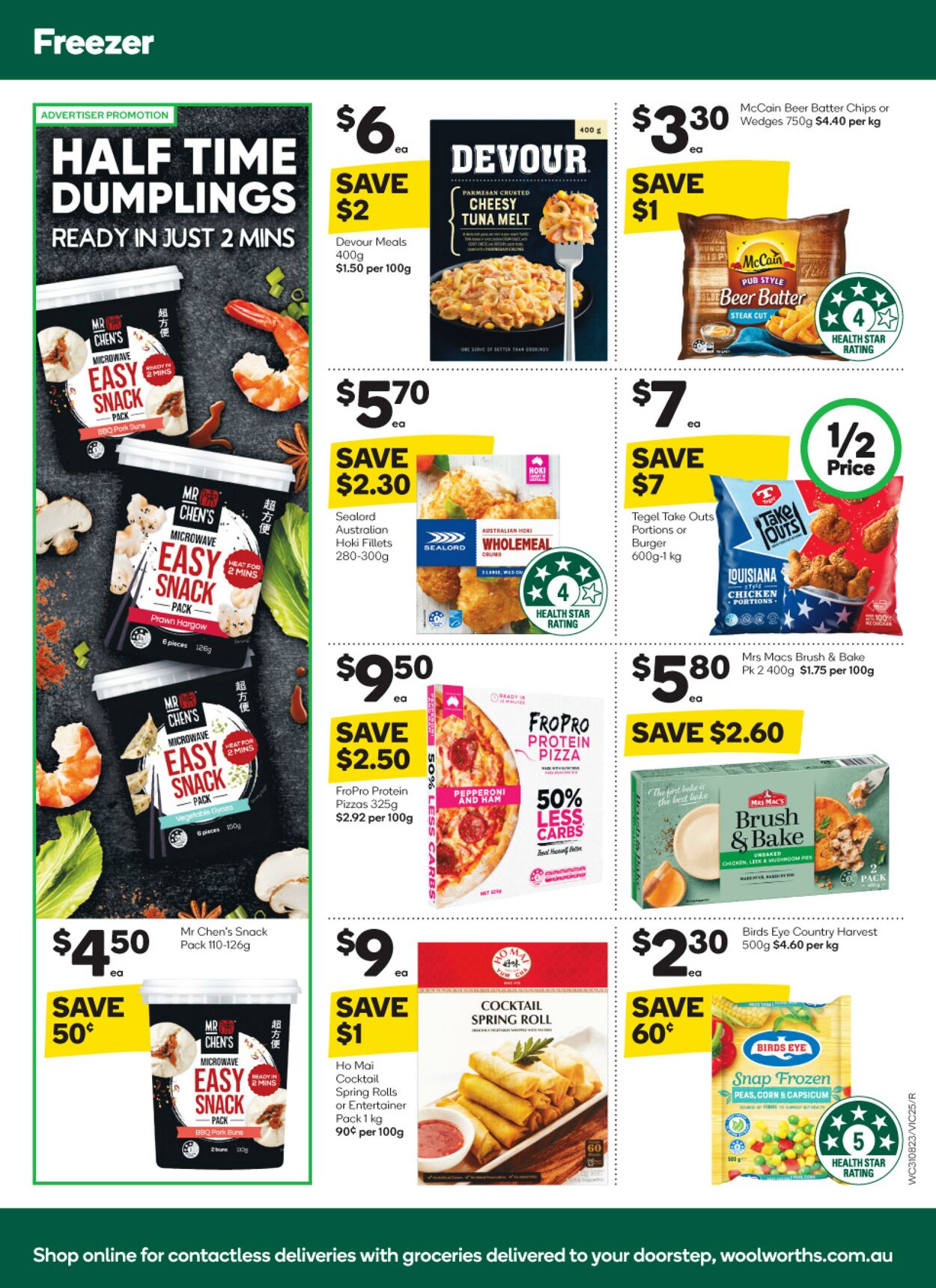 Catalogue Woolworths 31.08.2022 - 06.09.2022