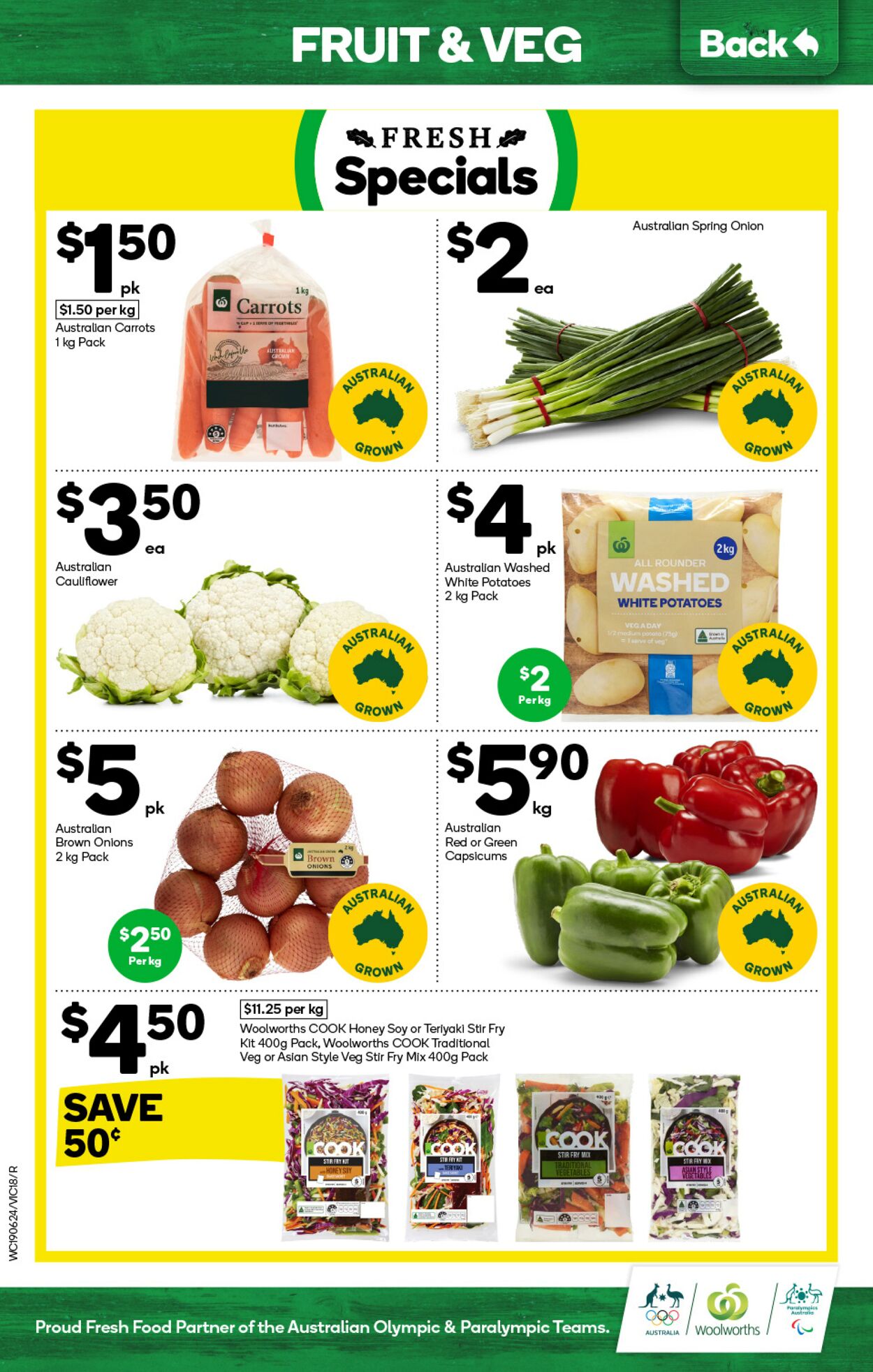 Catalogue Woolworths 19.06.2024 - 25.06.2024