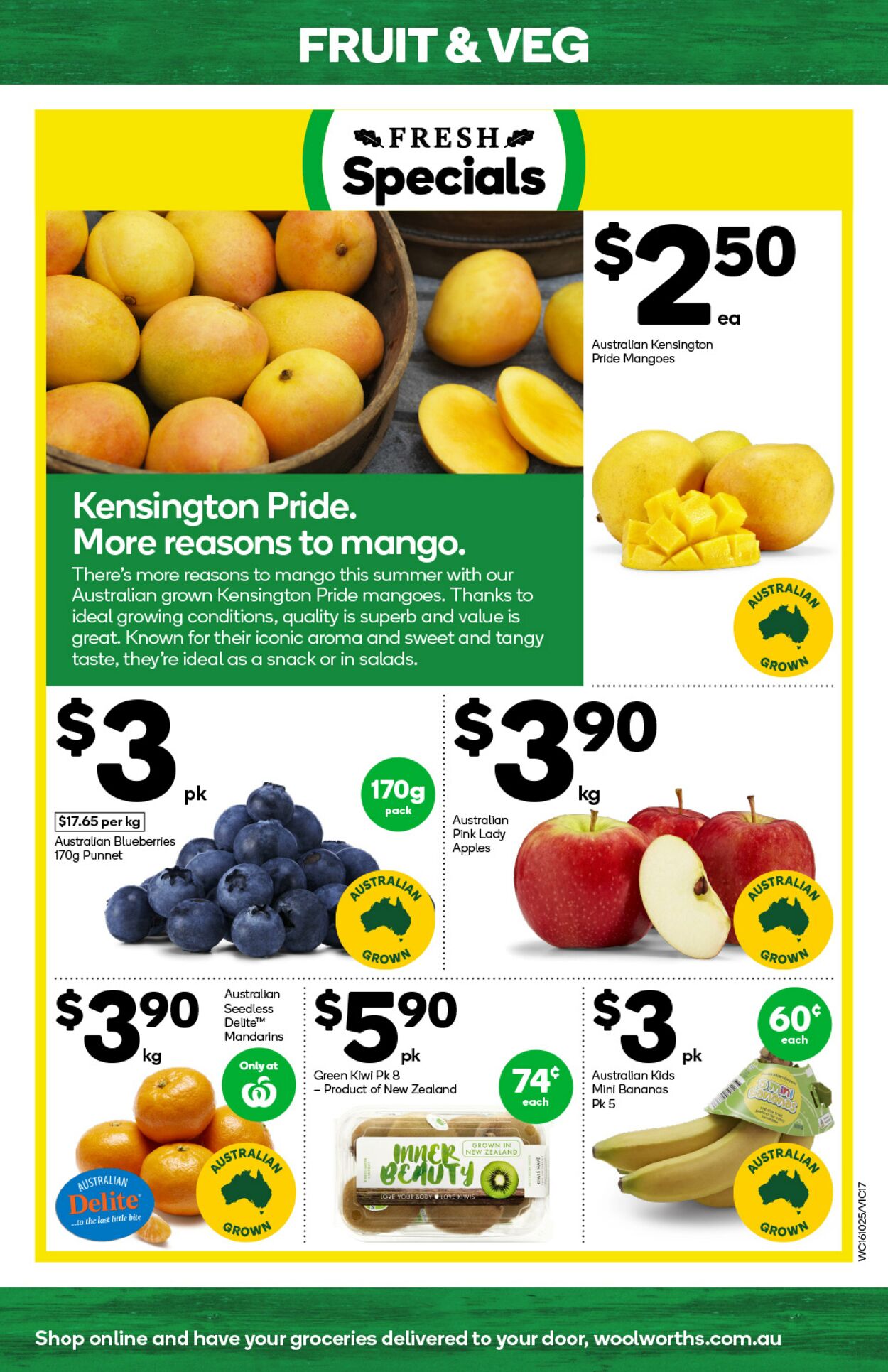 Catalogue Woolworths 16.10.2024 - 22.10.2024