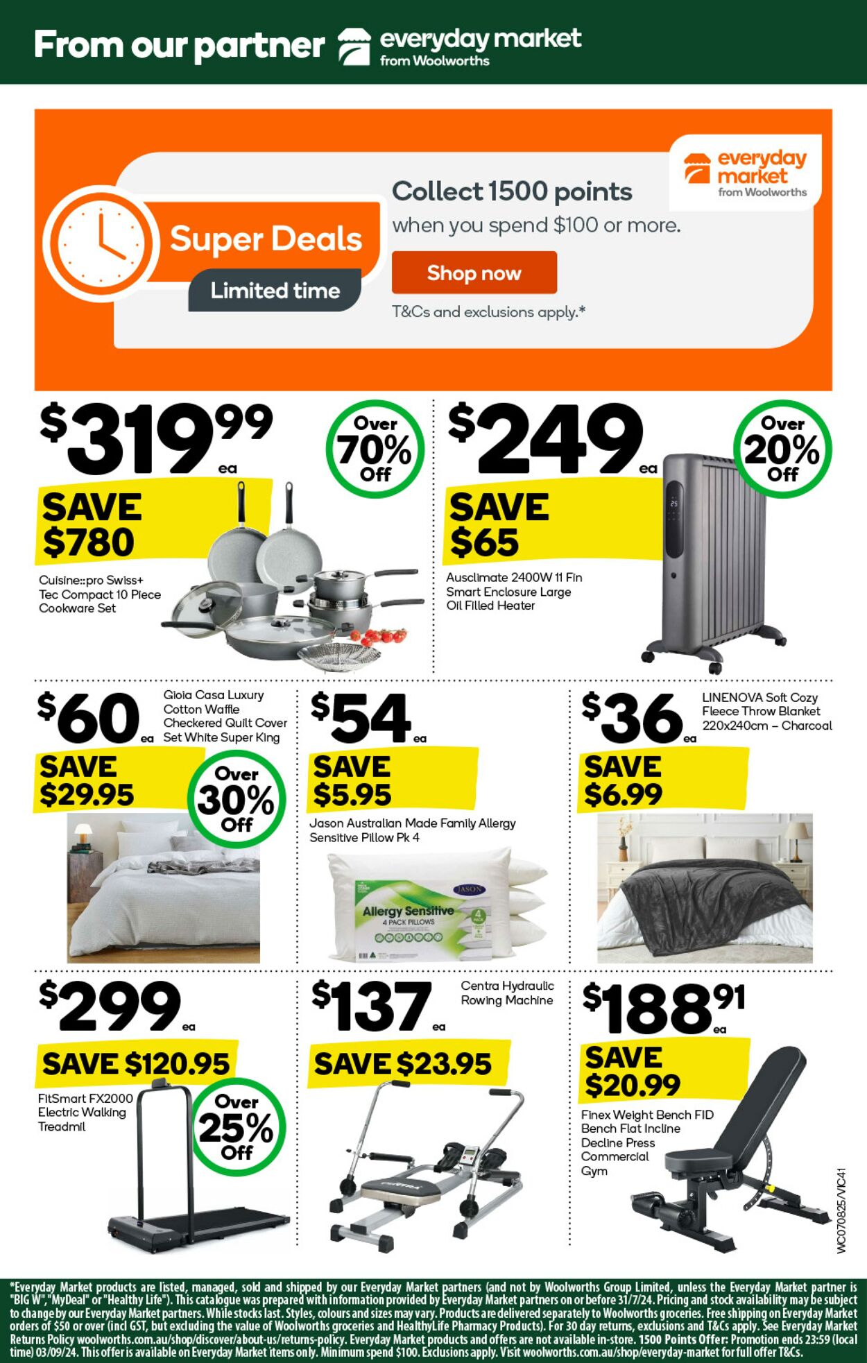 Catalogue Woolworths 07.08.2024 - 13.08.2024