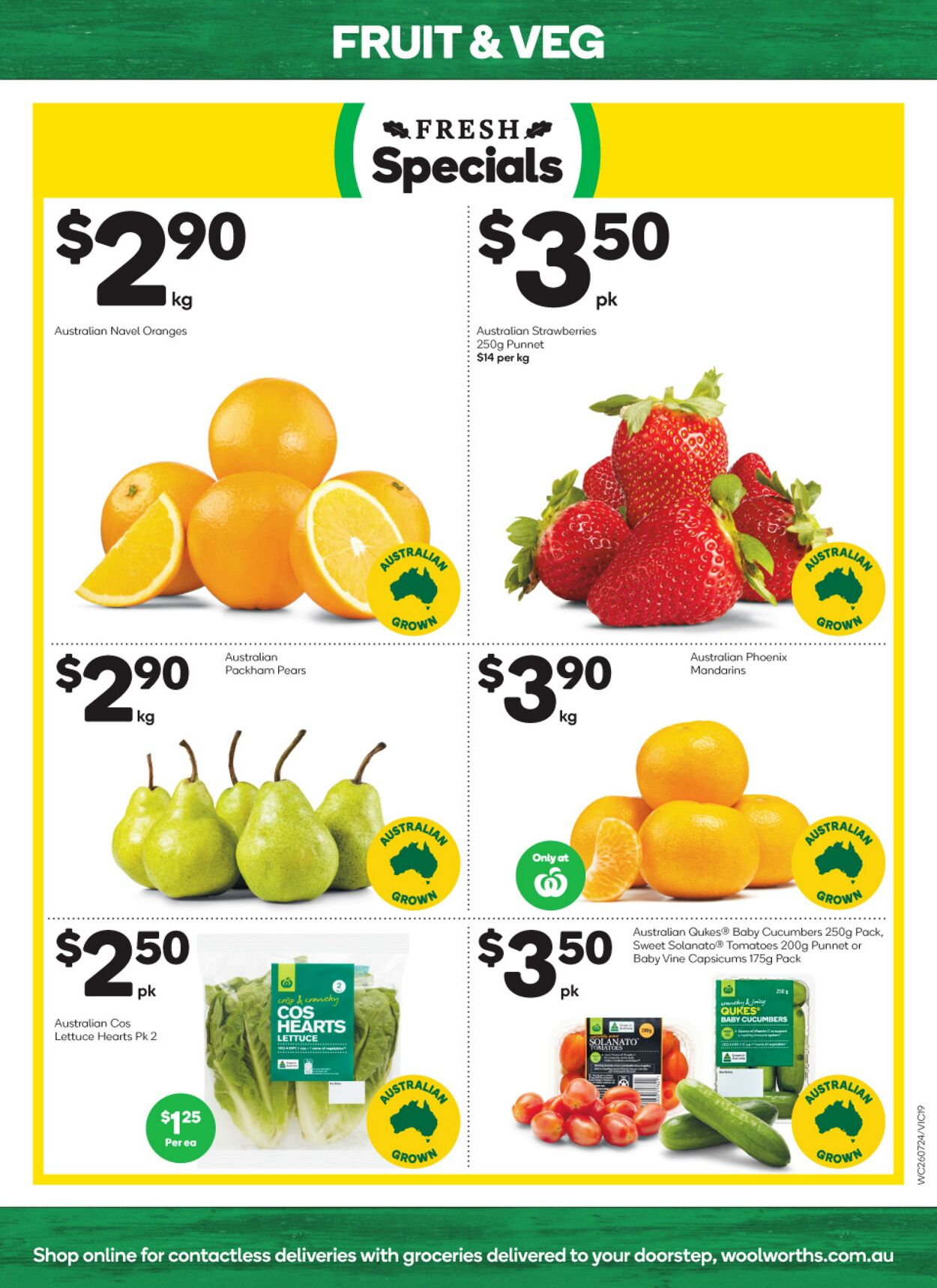 Catalogue Woolworths 26.07.2023 - 01.08.2023