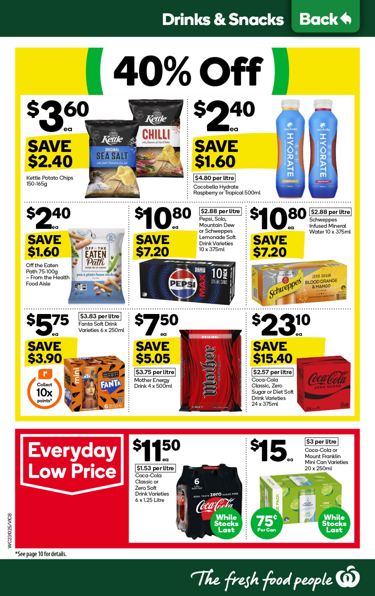 Catalogue Woolworths 23.10.2024 - 29.10.2024