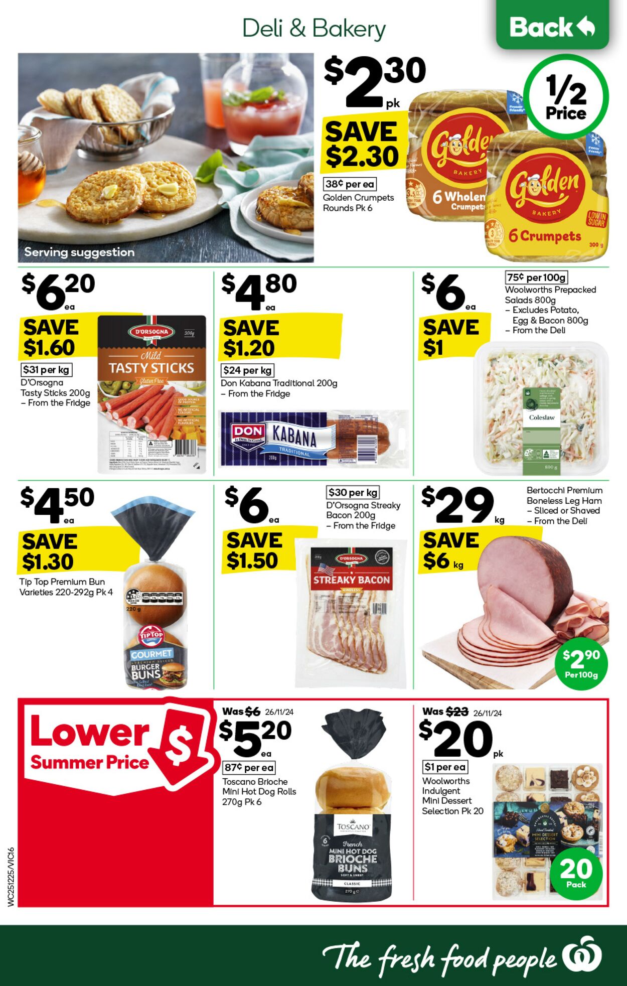 Catalogue Woolworths 25.12.2024 - 31.12.2024