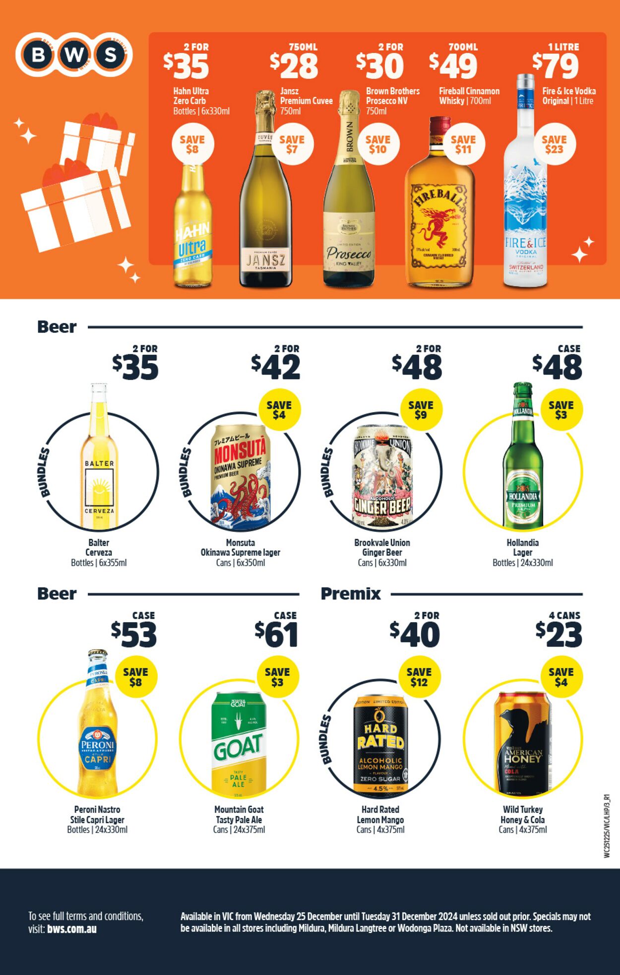 Catalogue Woolworths 25.12.2024 - 31.12.2024