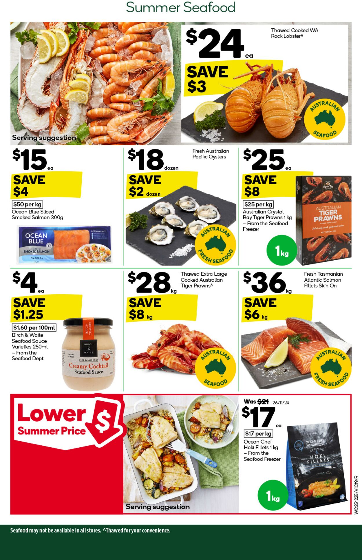 Catalogue Woolworths 25.12.2024 - 31.12.2024