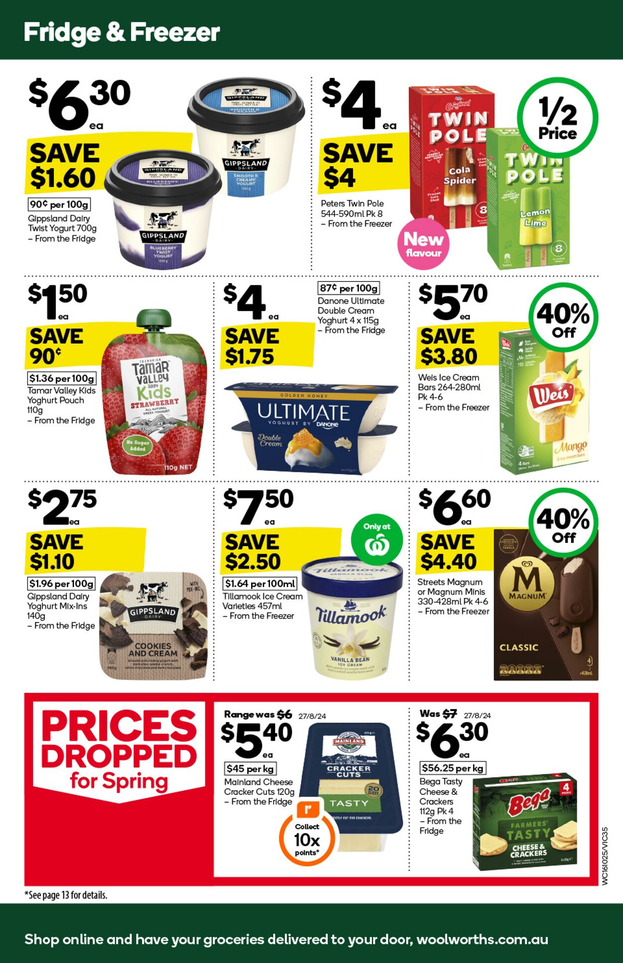 Catalogue Woolworths 16.10.2024 - 22.10.2024