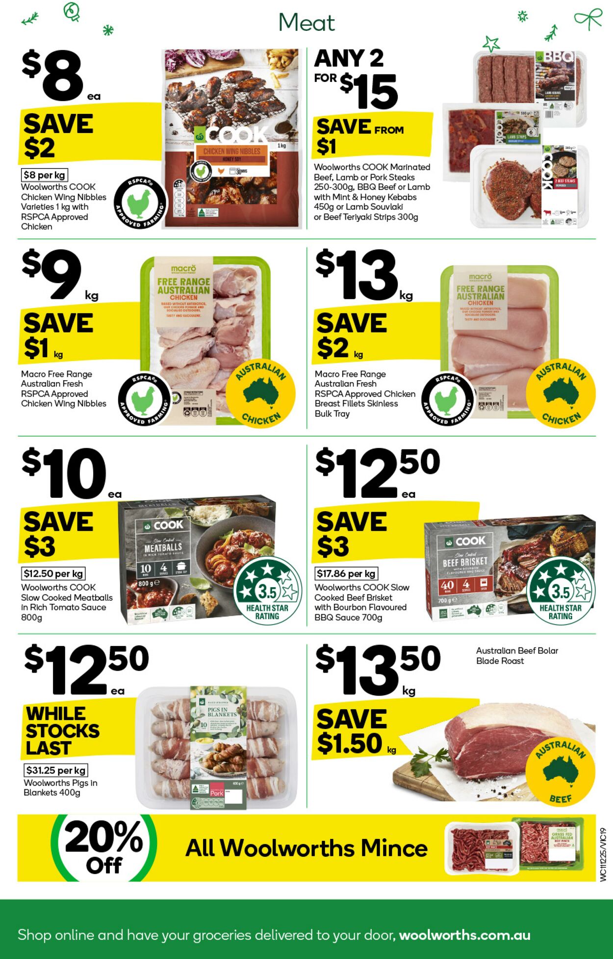 Catalogue Woolworths 11.12.2024 - 17.12.2024