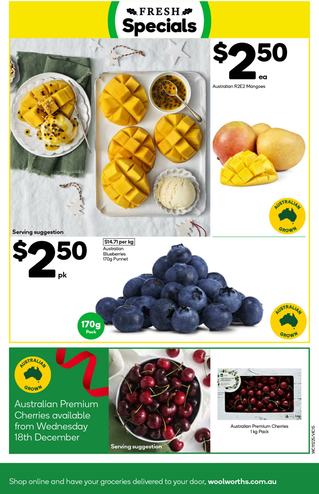 Catalogue Woolworths 11.12.2024 - 17.12.2024