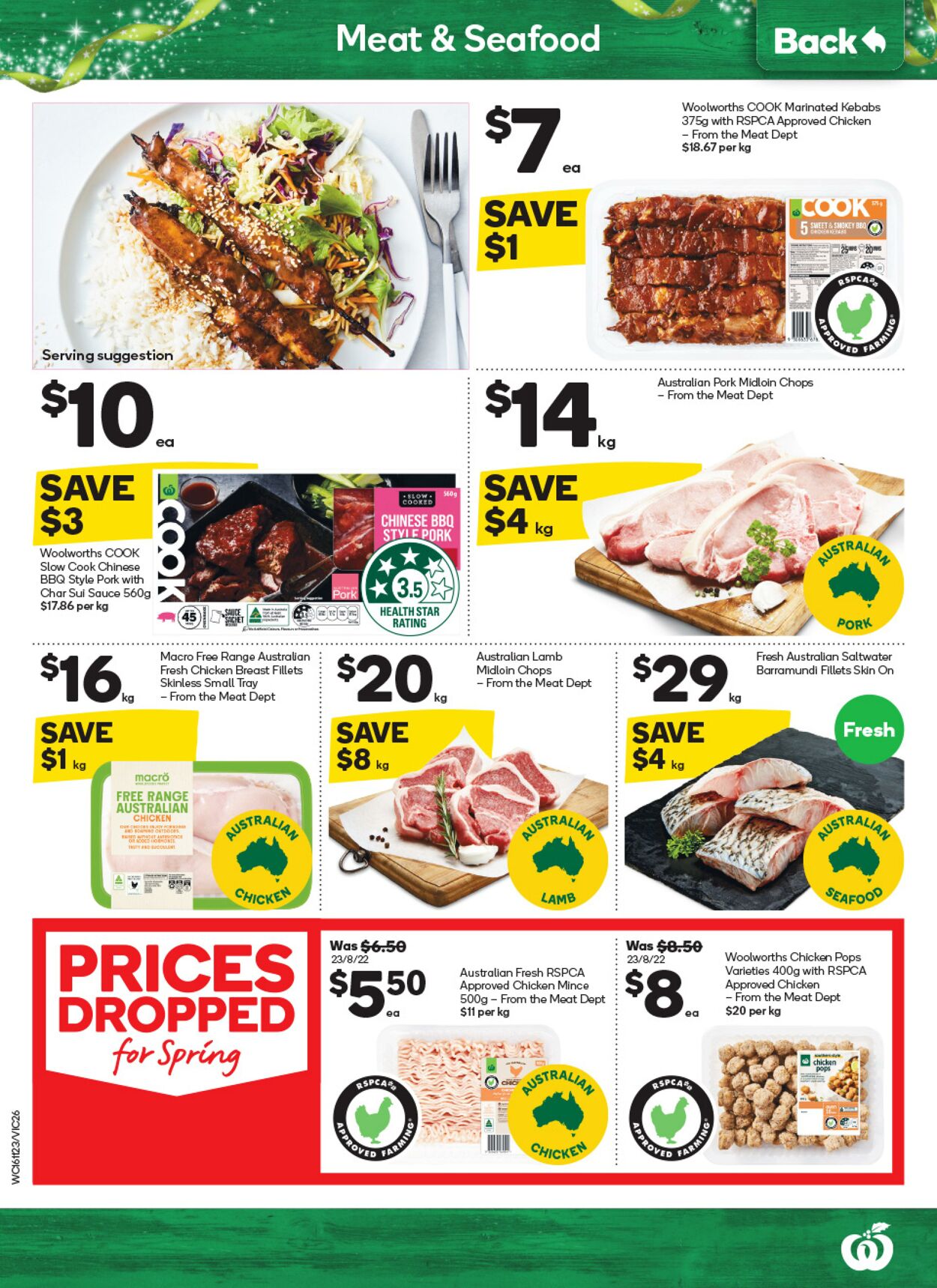 Catalogue Woolworths 16.11.2022 - 22.11.2022