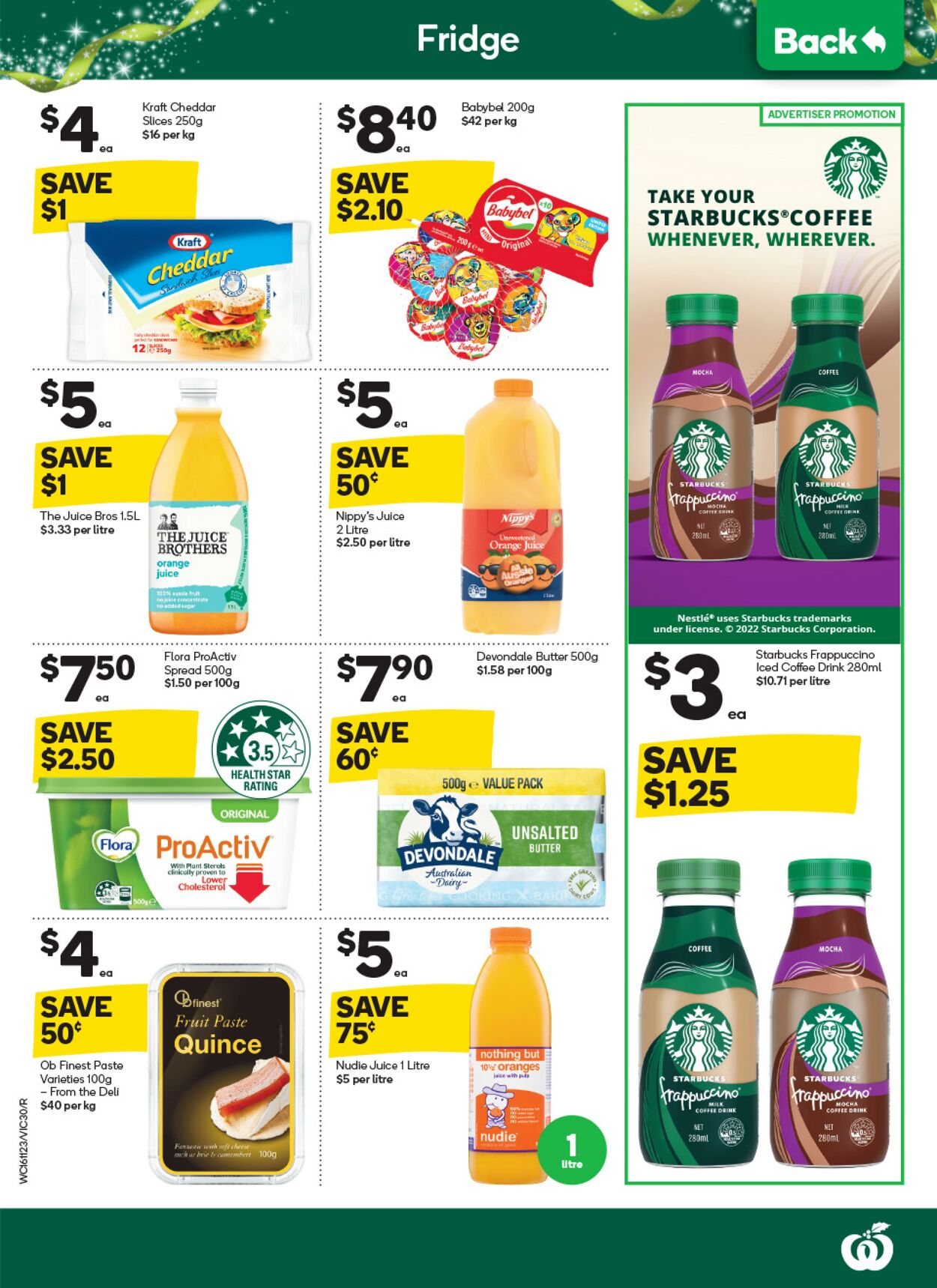 Catalogue Woolworths 16.11.2022 - 22.11.2022