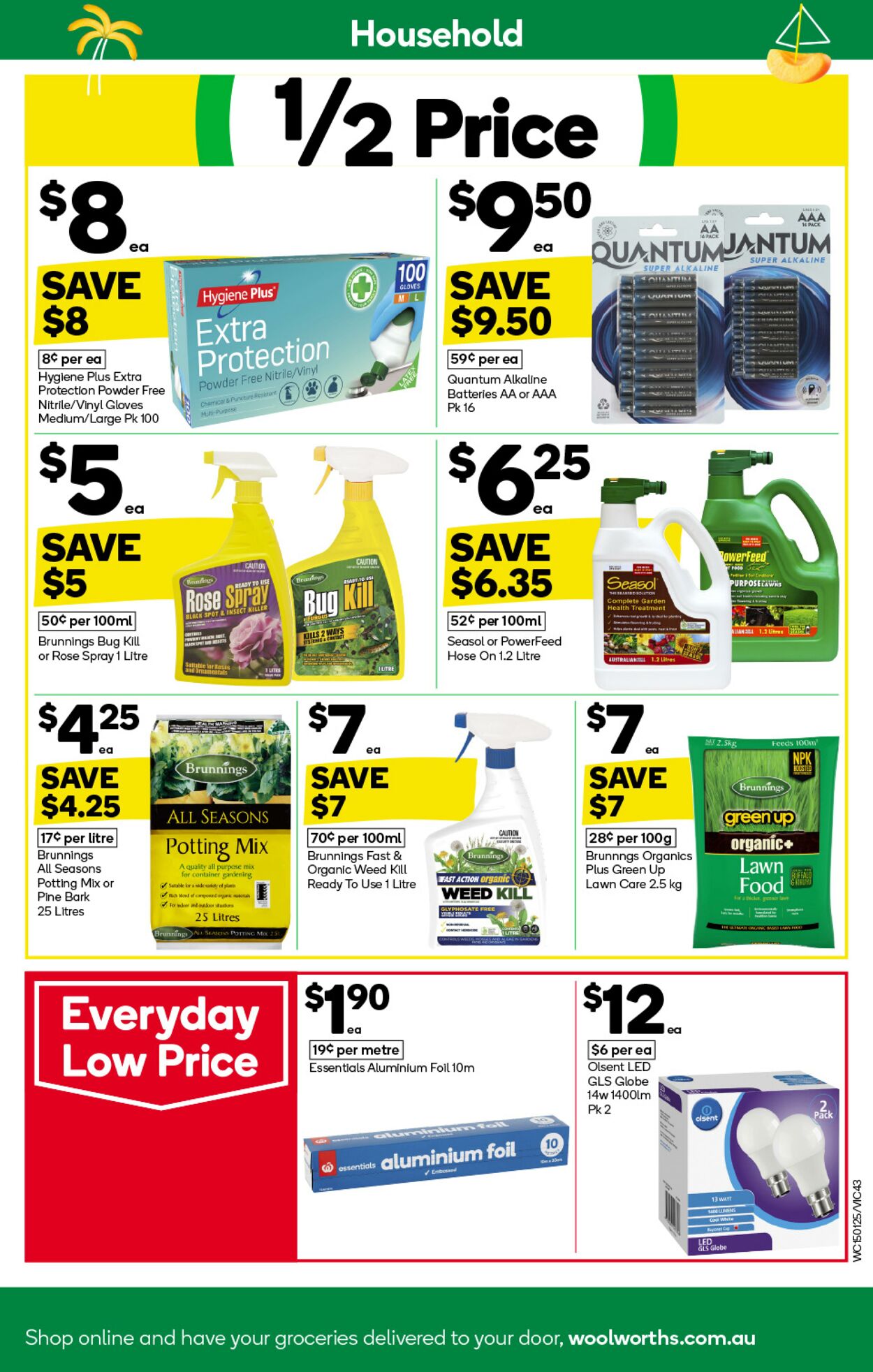 Catalogue Woolworths 15.01.2025 - 21.01.2025