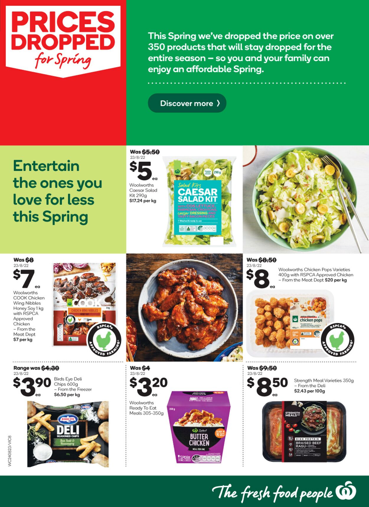 Catalogue Woolworths 24.08.2022 - 30.08.2022