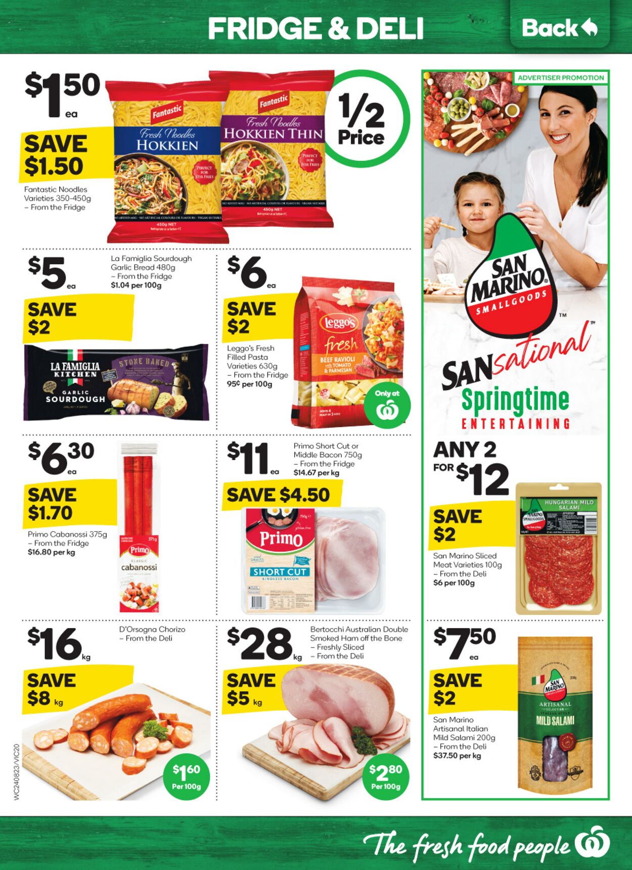 Catalogue Woolworths 24.08.2022 - 30.08.2022