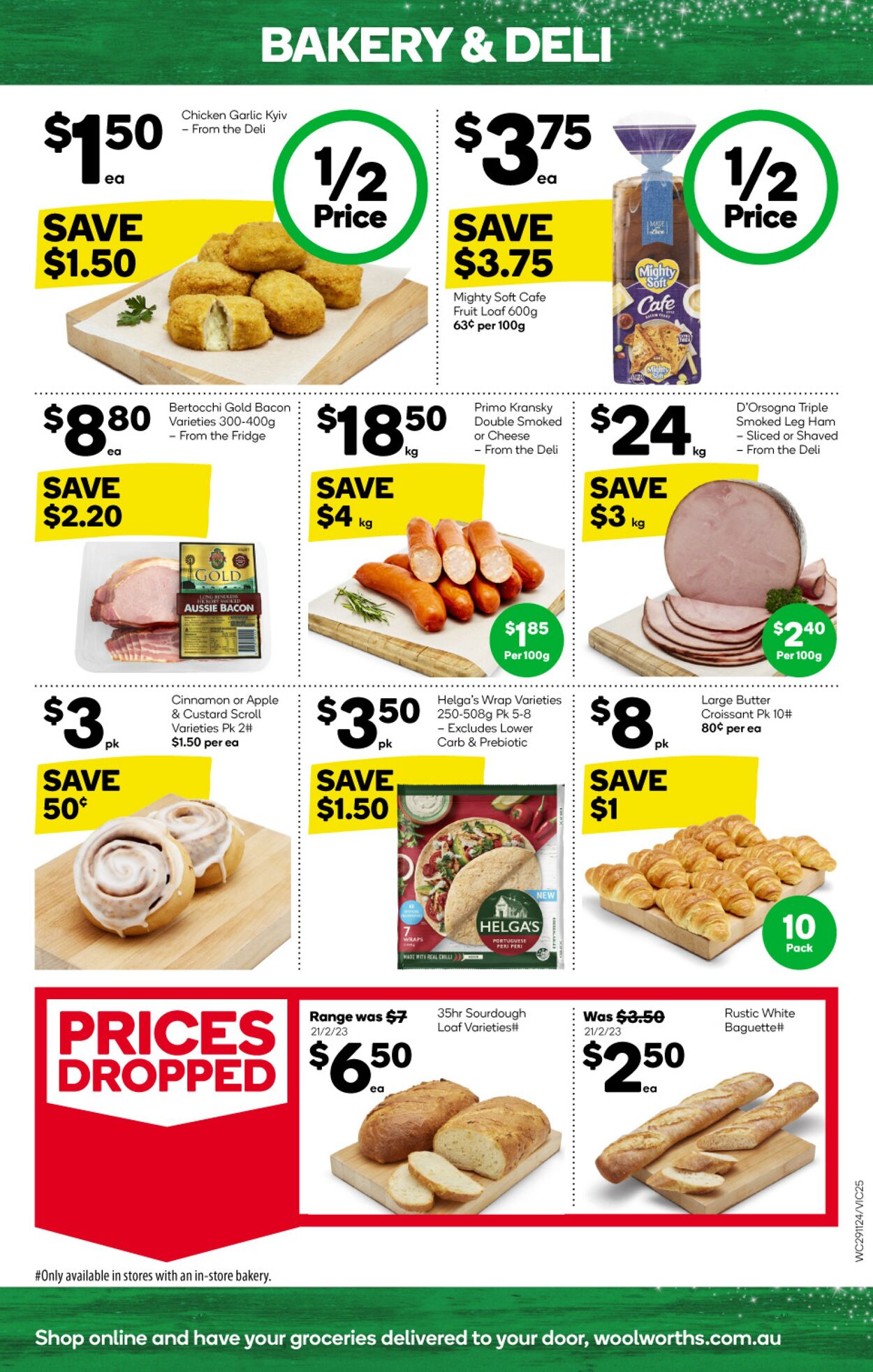 Catalogue Woolworths 29.11.2023 - 05.12.2023