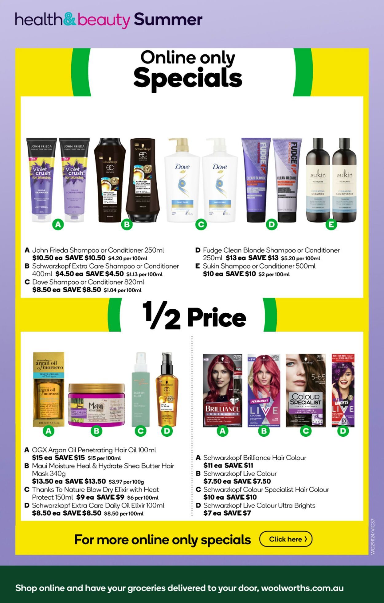 Catalogue Woolworths 29.11.2023 - 05.12.2023