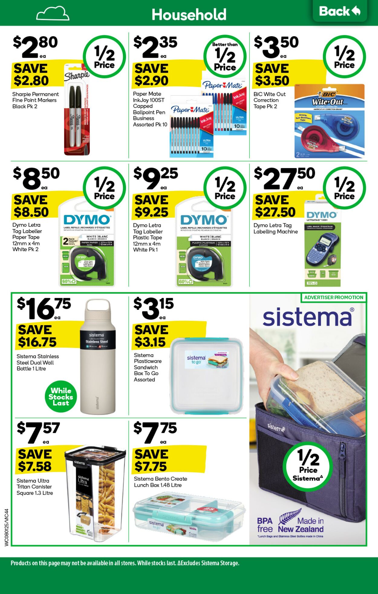 Catalogue Woolworths 08.01.2025 - 14.01.2025