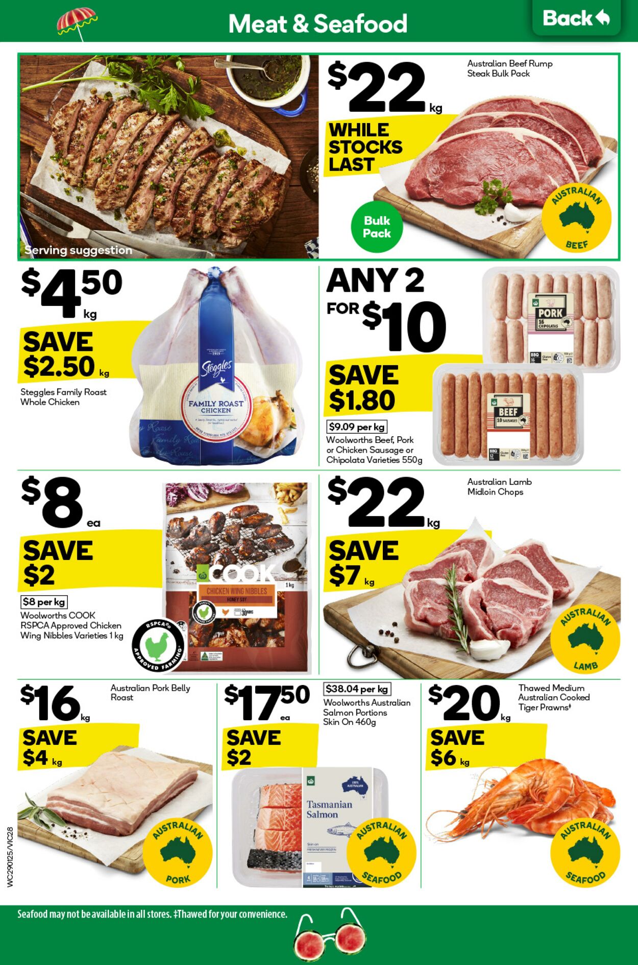 Catalogue Woolworths 29.01.2025 - 04.02.2025