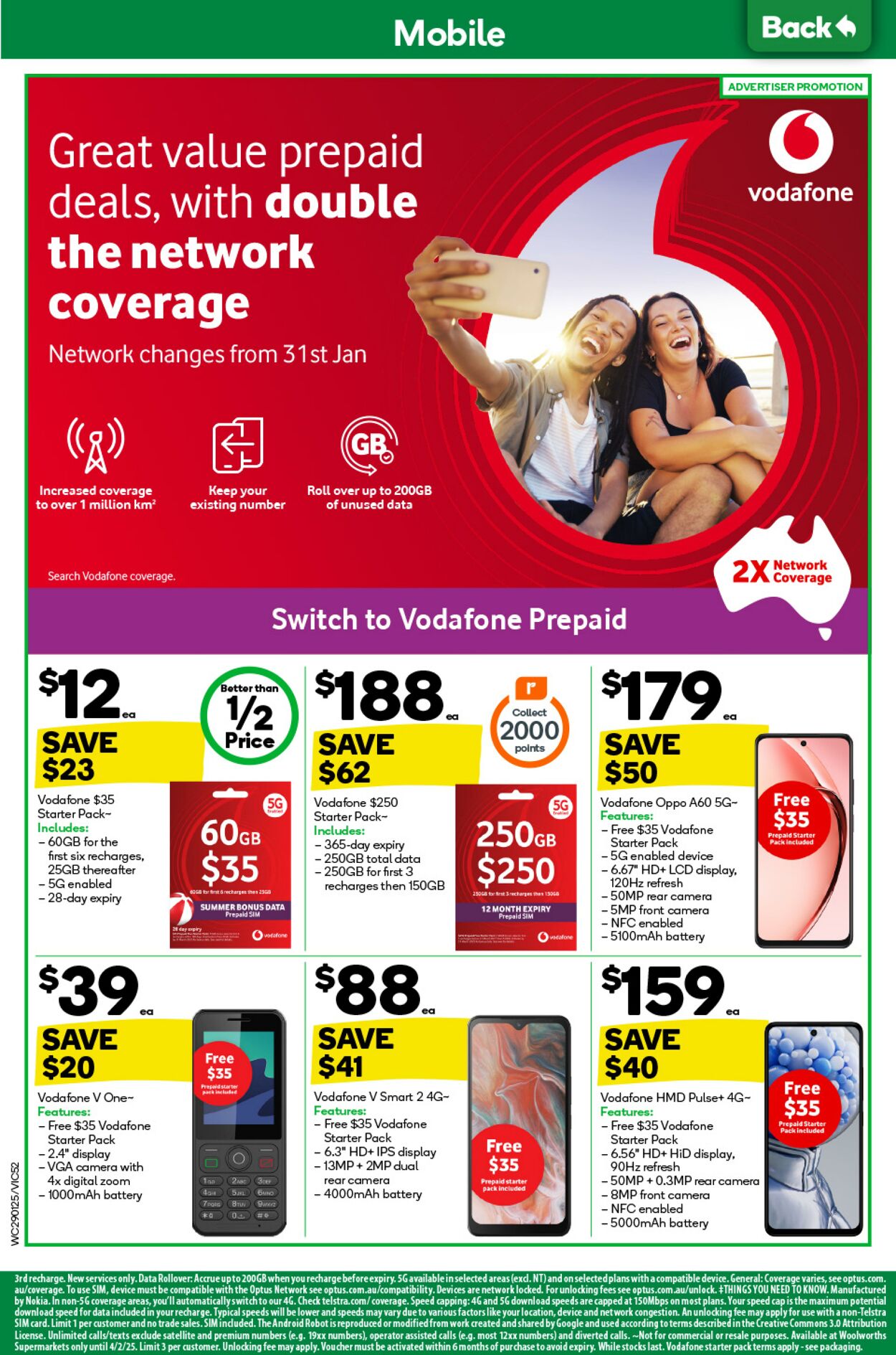 Catalogue Woolworths 29.01.2025 - 04.02.2025