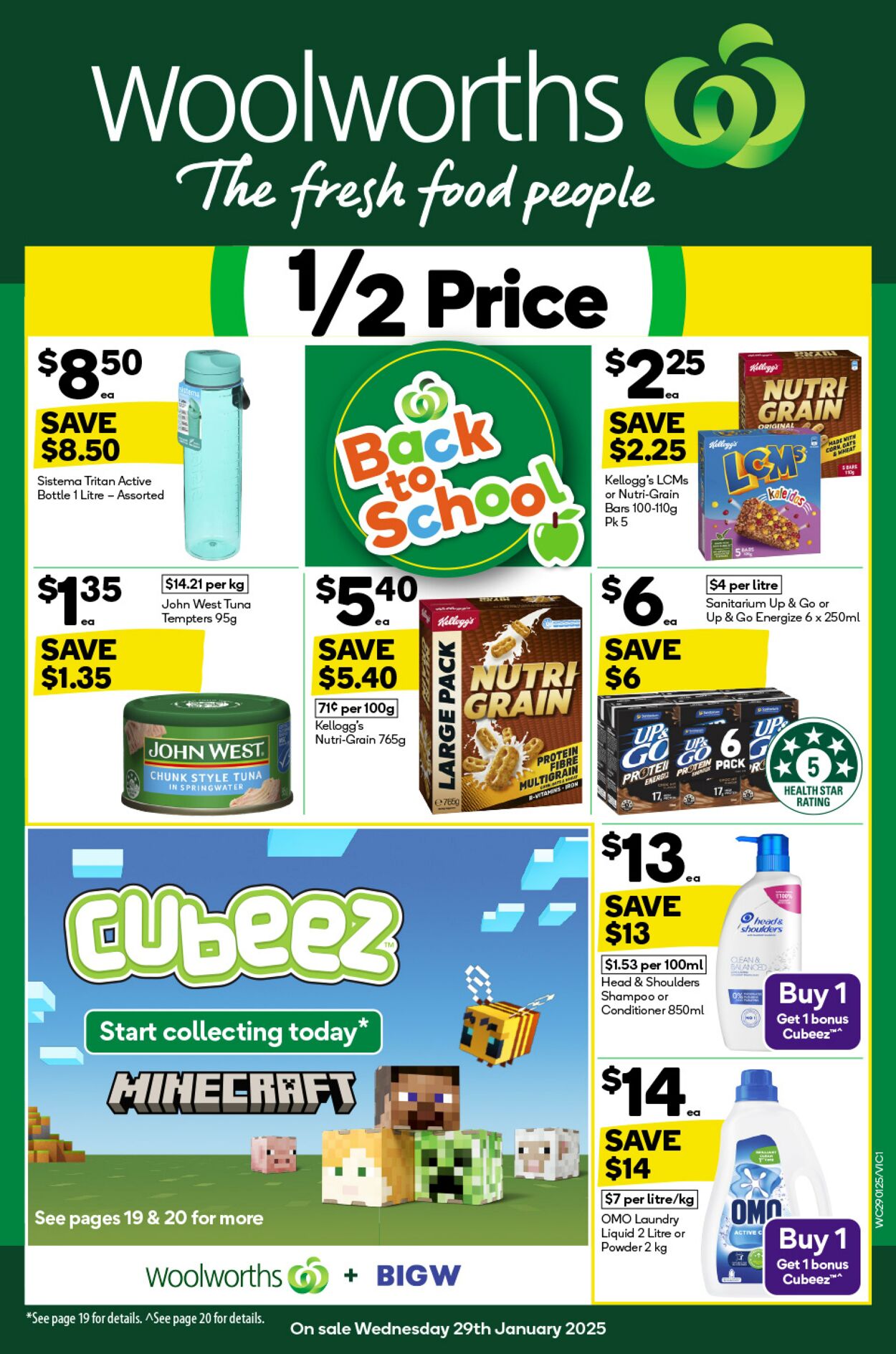 Catalogue Woolworths 29.01.2025 - 04.02.2025