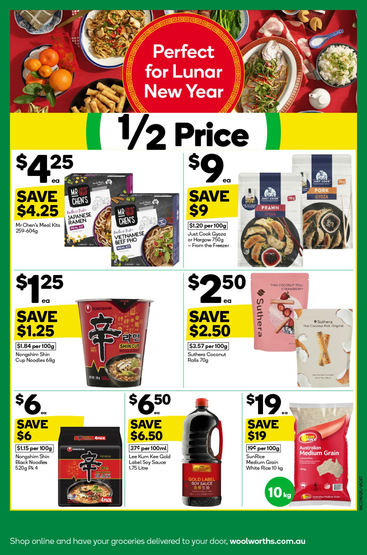 Catalogue Woolworths 29.01.2025 - 04.02.2025