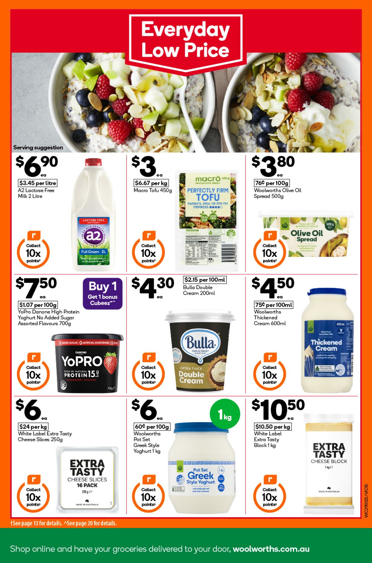 Catalogue Woolworths 29.01.2025 - 04.02.2025