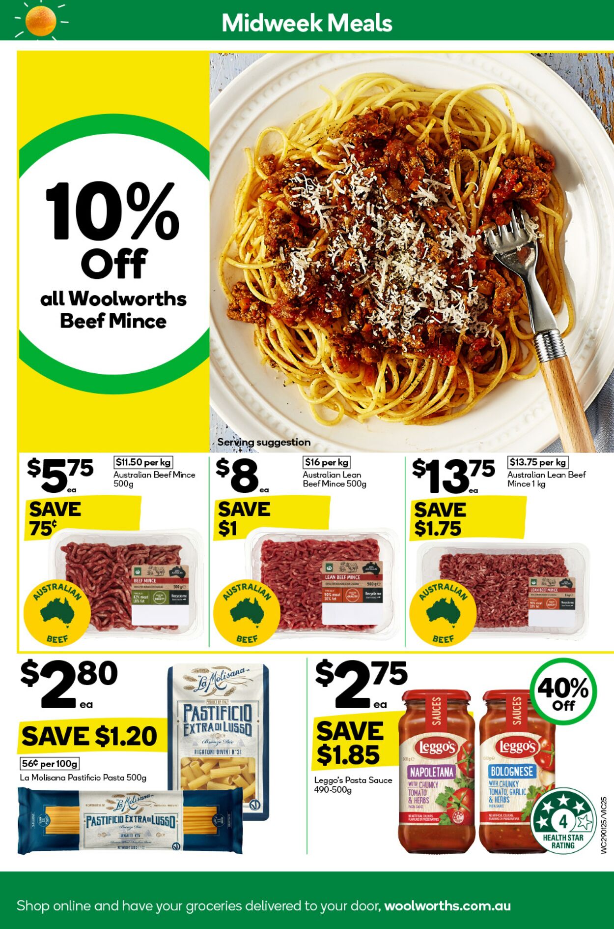 Catalogue Woolworths 29.01.2025 - 04.02.2025