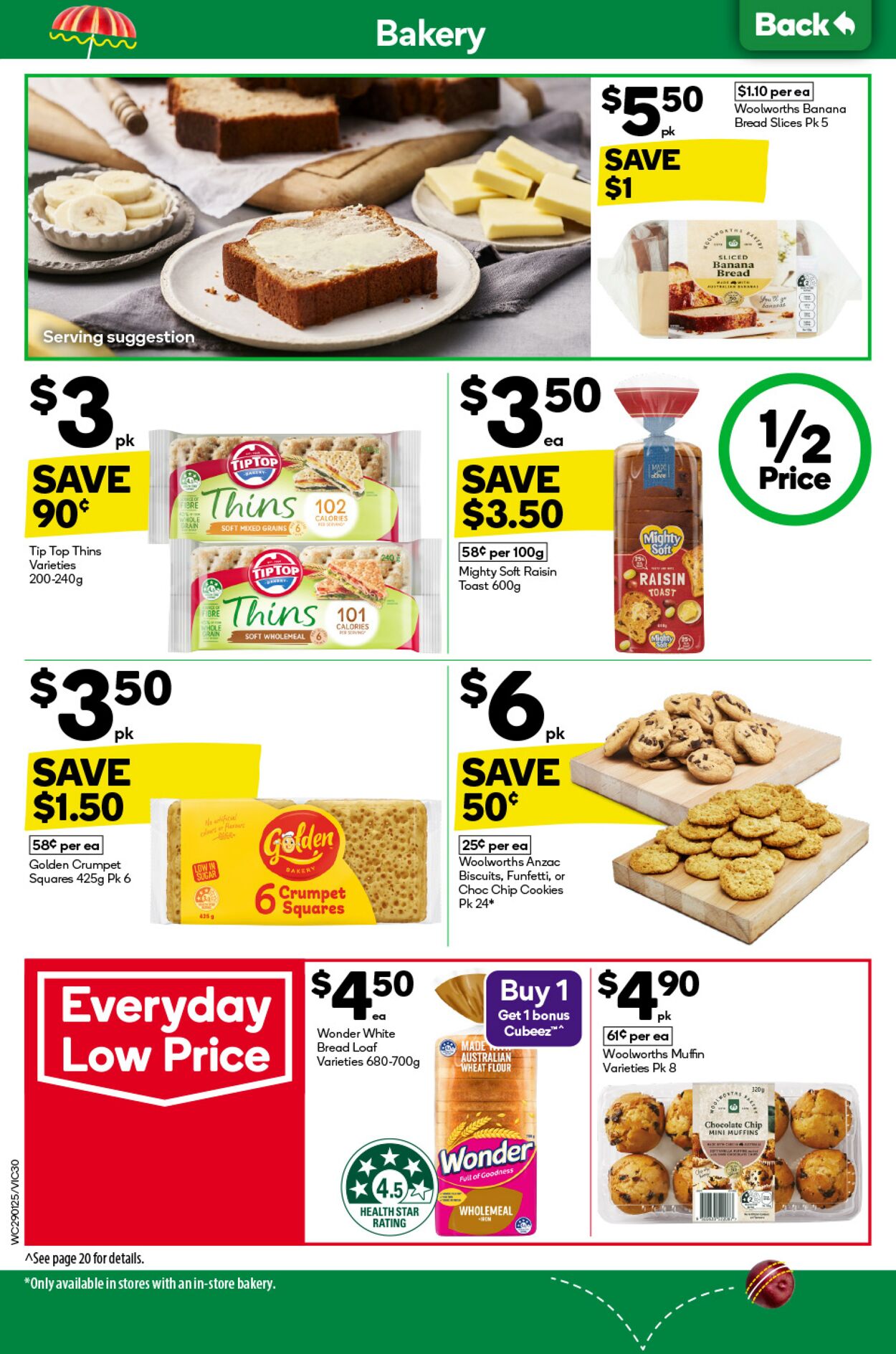 Catalogue Woolworths 29.01.2025 - 04.02.2025